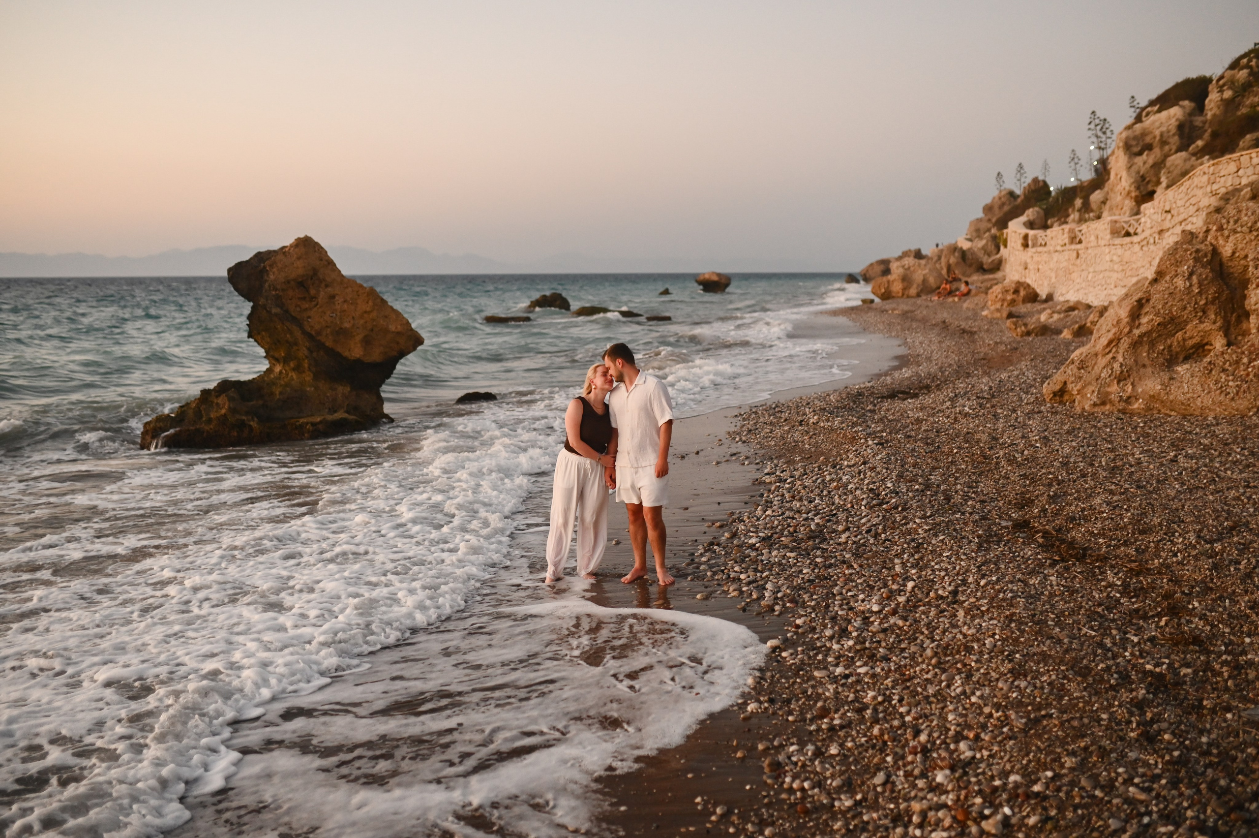 Engagement photoshoot Rhodes. Photographer in Rhodes Island