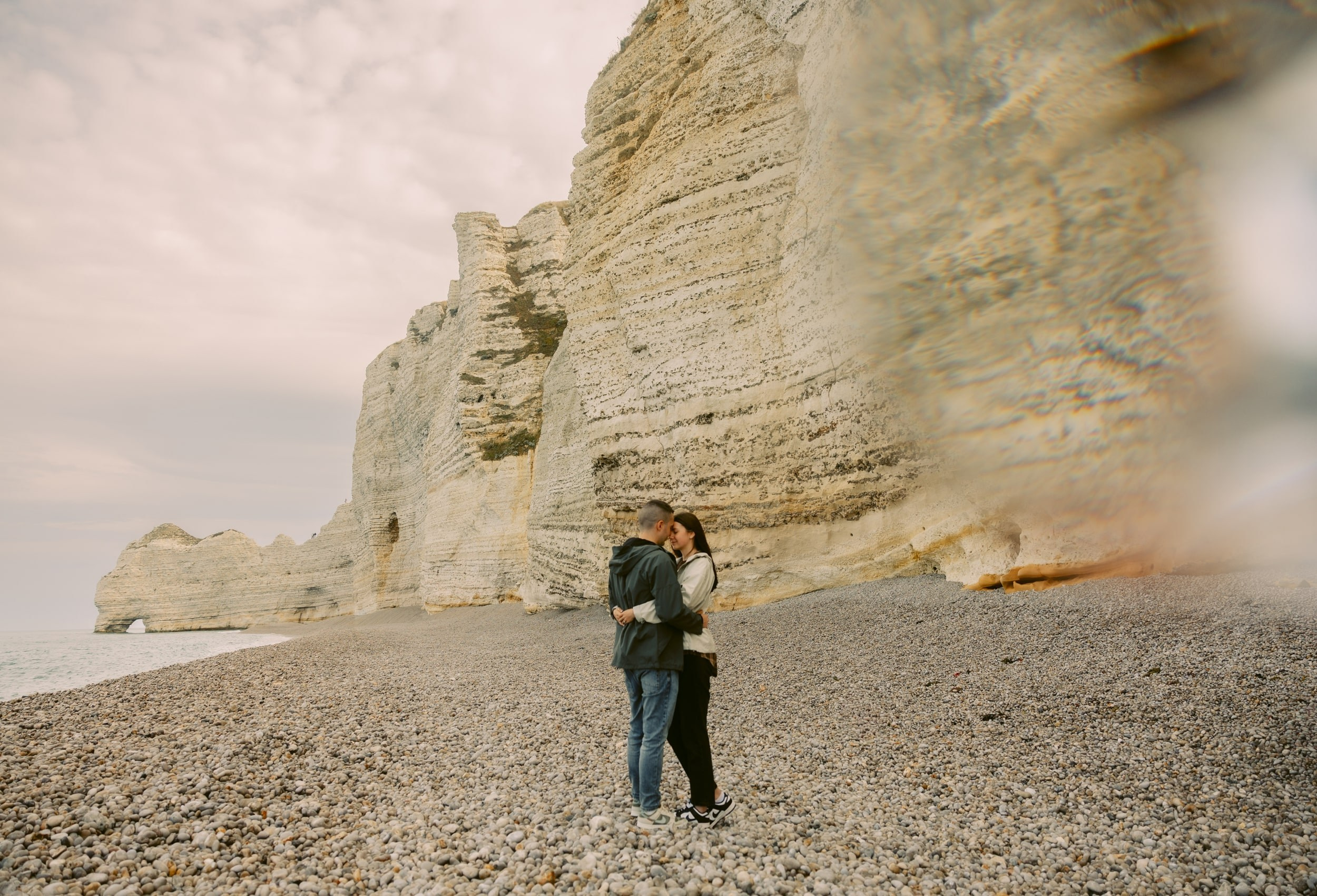 Romantic Love Story Photoshoot in Étretat, France — Couple Photography by Natalia Olhova. Romantic & Soulful Photography by Natalia Olhova in Rotterdam