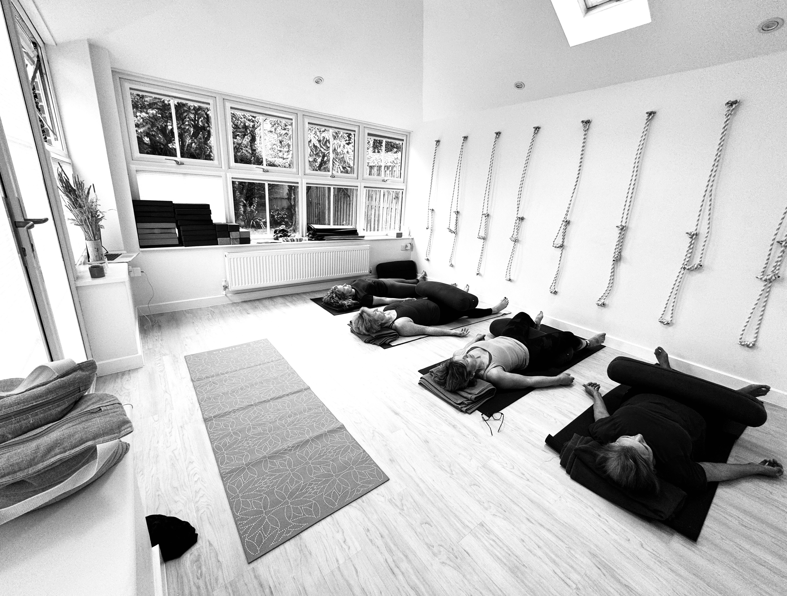 Iyengar yoga classes in private studio in Solihull. Iyengar Yoga in Solihull with Irina Zoteeva