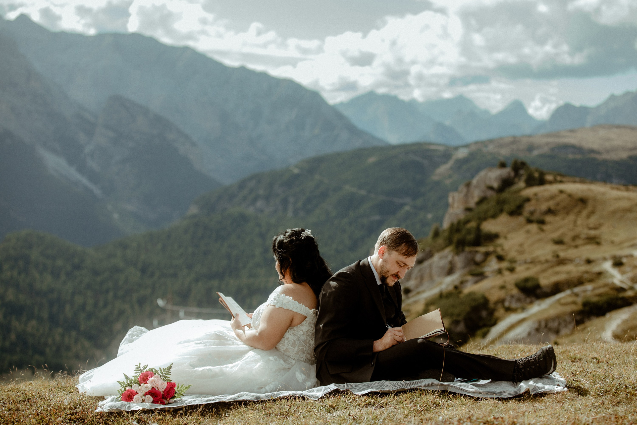 Secret Dolomites elopement at Lago di Braies & Cadini di Misurina | Best place to elope in Italy. Iceland elopement photographer & videographer