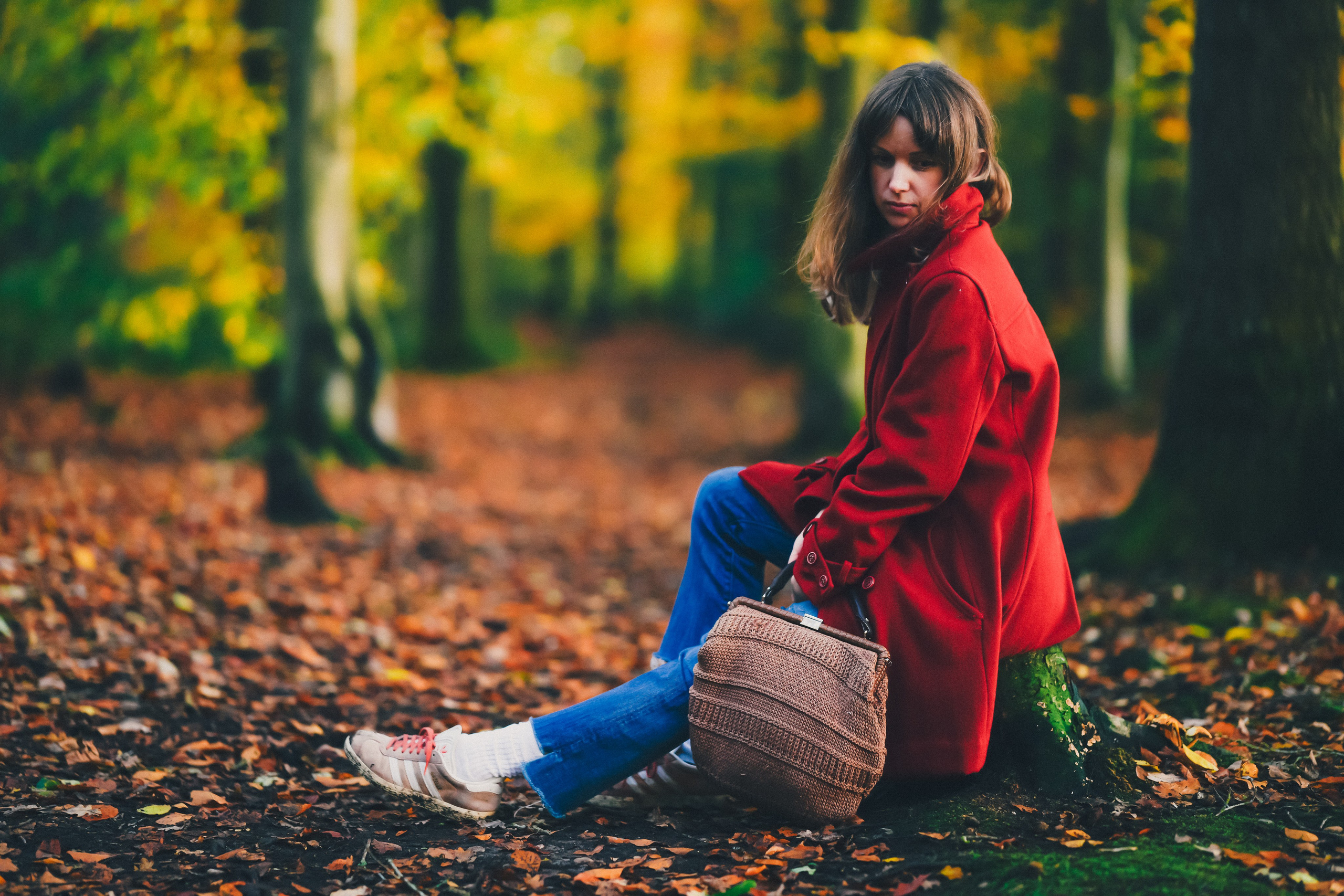 Portrait photography in the woods Solihull. Creative Family, Brand, Boudoir and Wedding Photographer in Solihull & Birmingham Irina Zoteeva