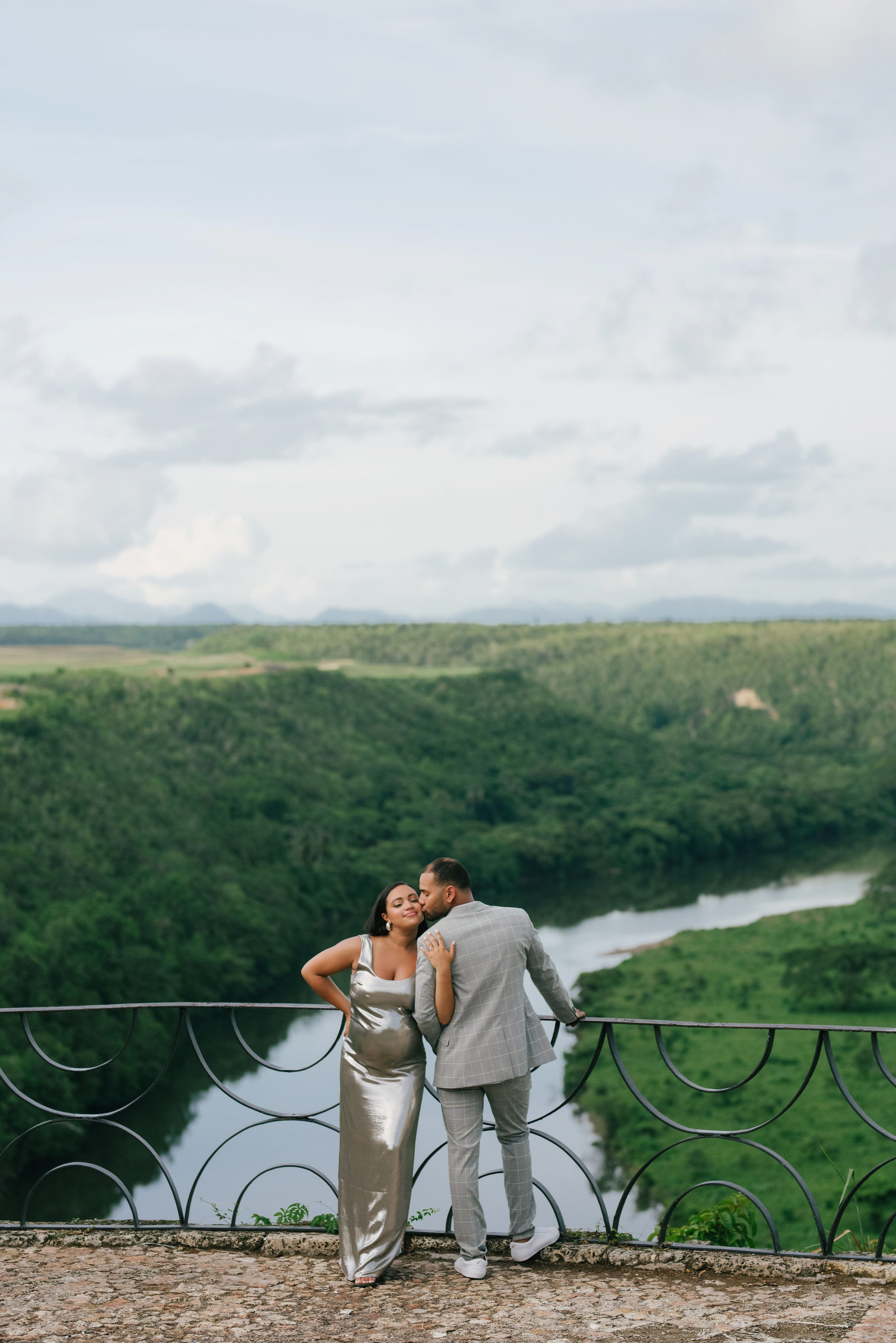 Cinthia and Jose at Altos de Chavon