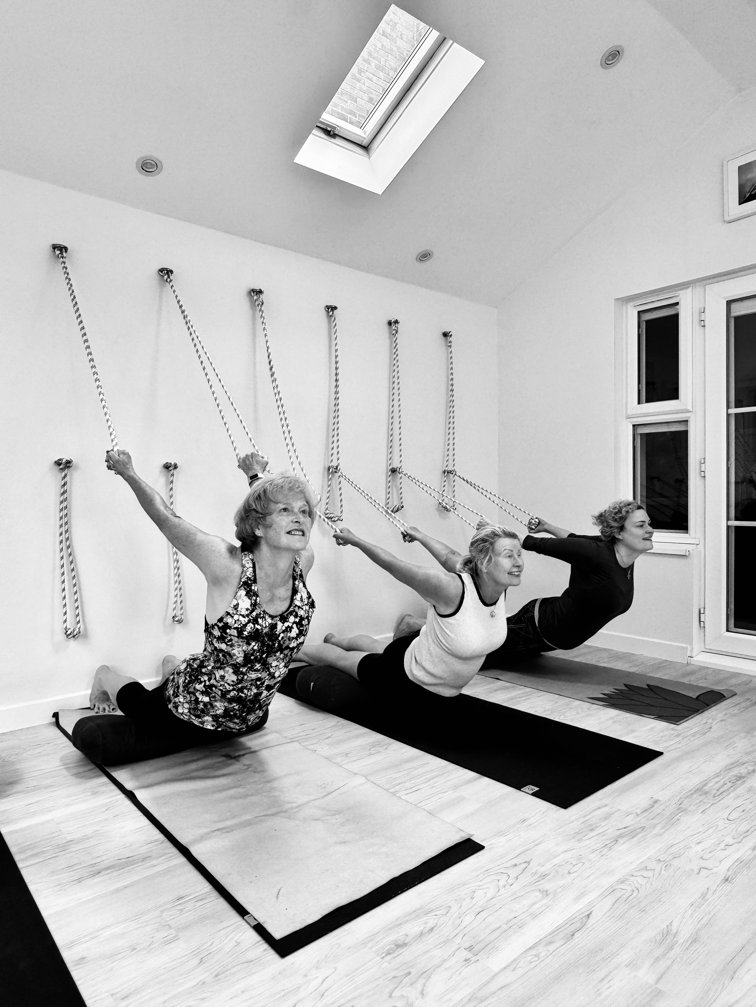 Iyengar yoga classes in private studio in Solihull. Iyengar Yoga in Solihull with Irina Zoteeva