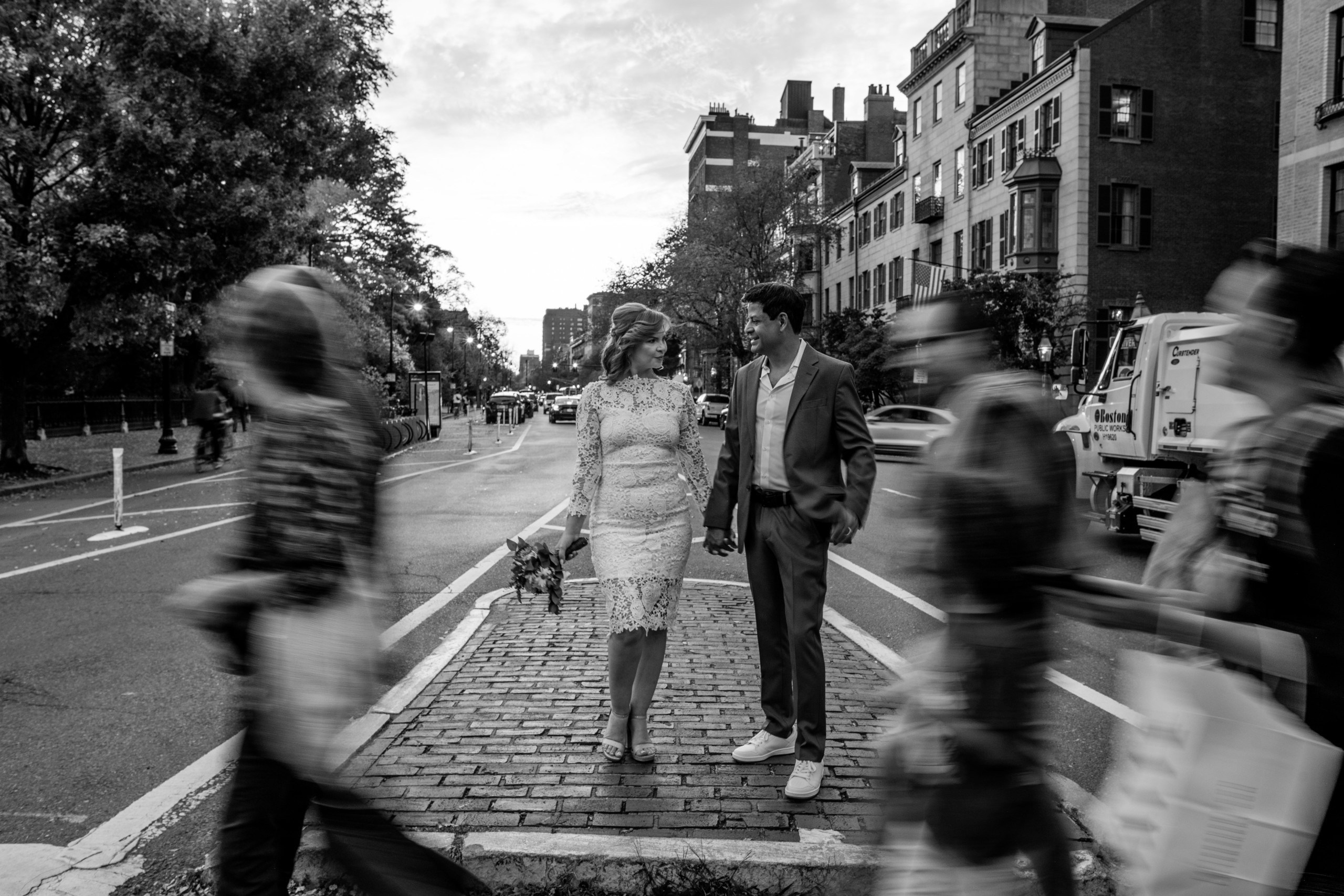 Love Captured: Selma and Fran’s Boston Photoshoot at Public Garden and Acorn Street. Wedding photographer in Orlando, Boston & New York Anderson Marques