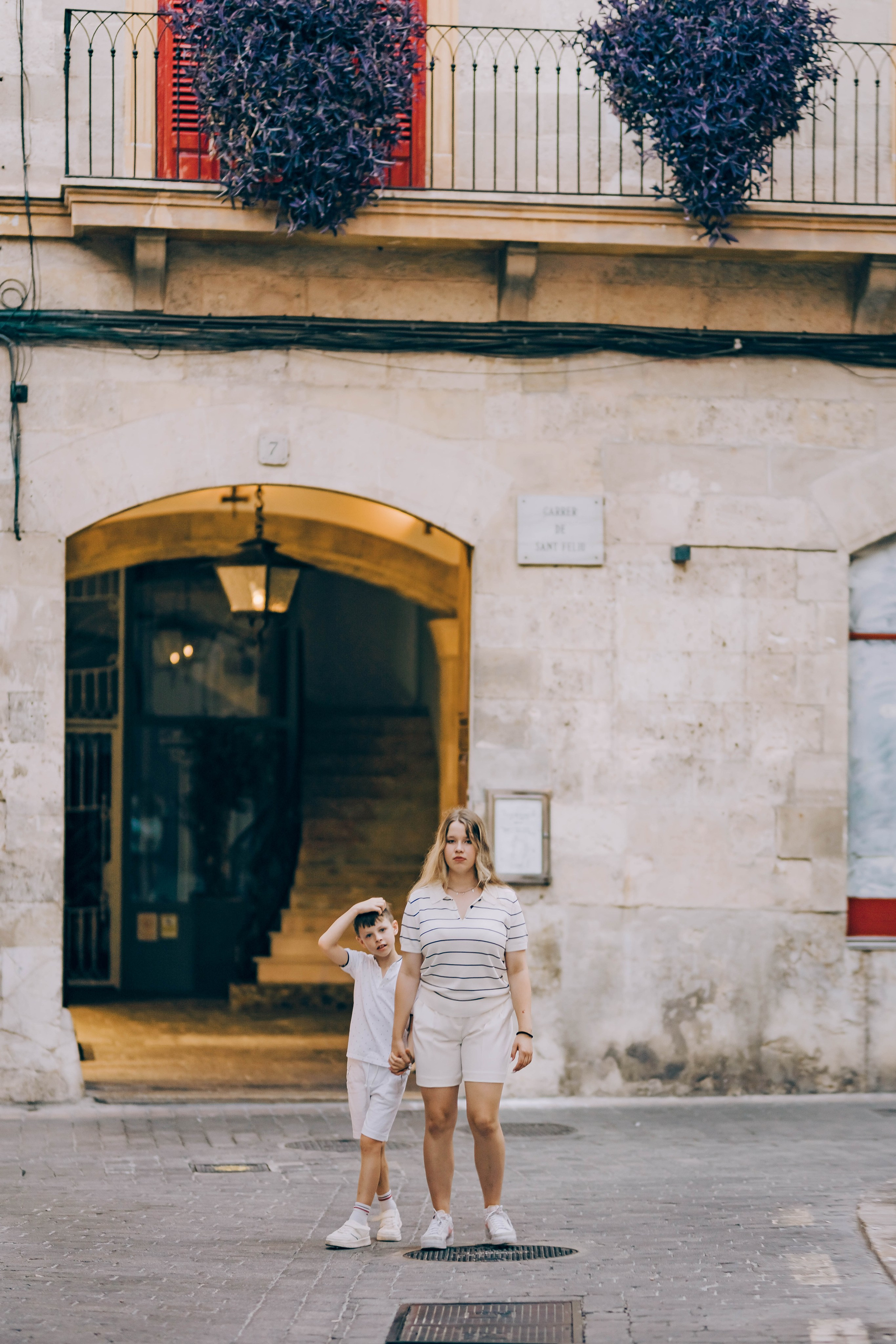 Sister and Bro. Photographer in Mallorca