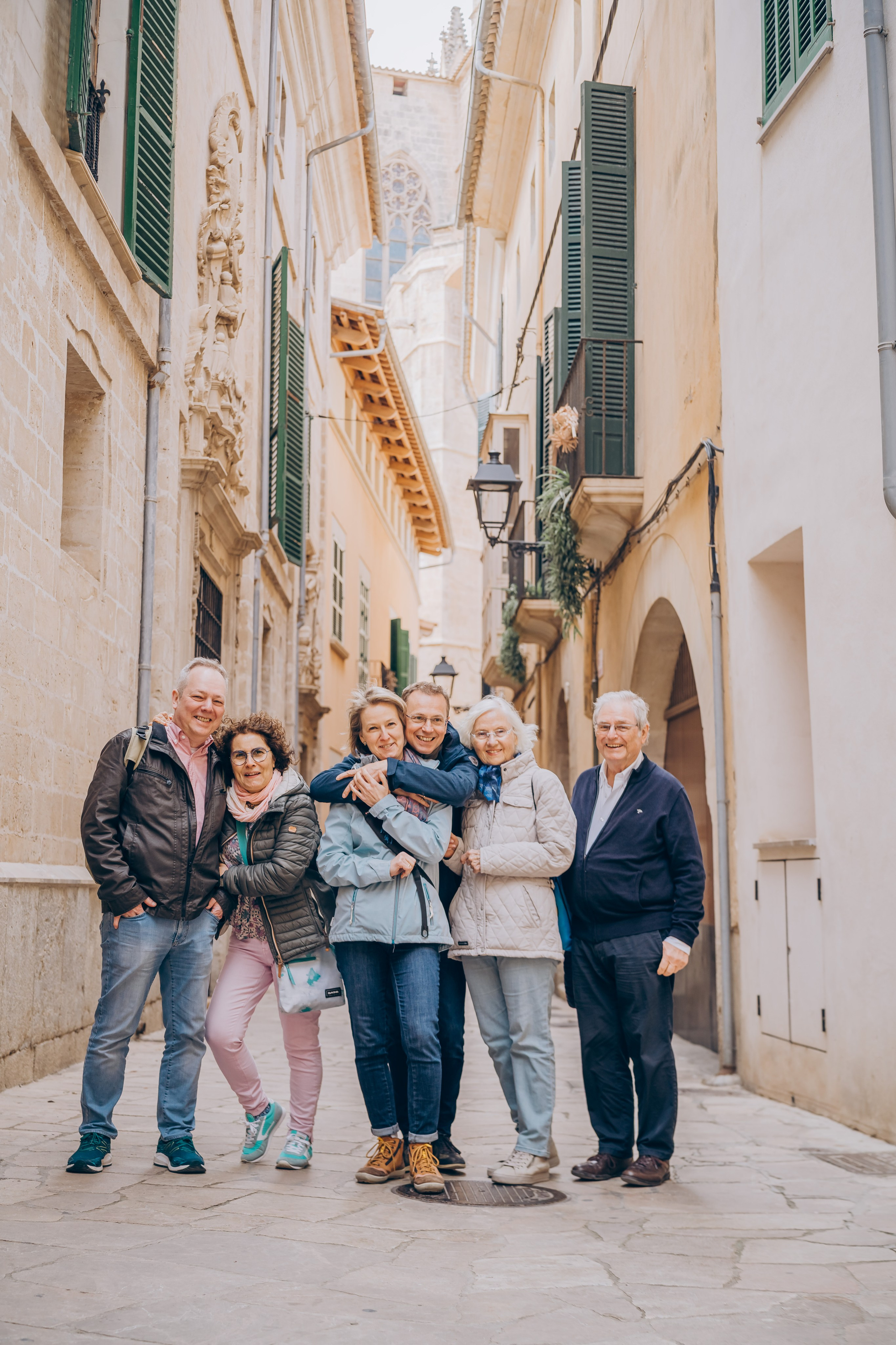 Walking tour of Palma. Фотограф у Пальма де Майорка