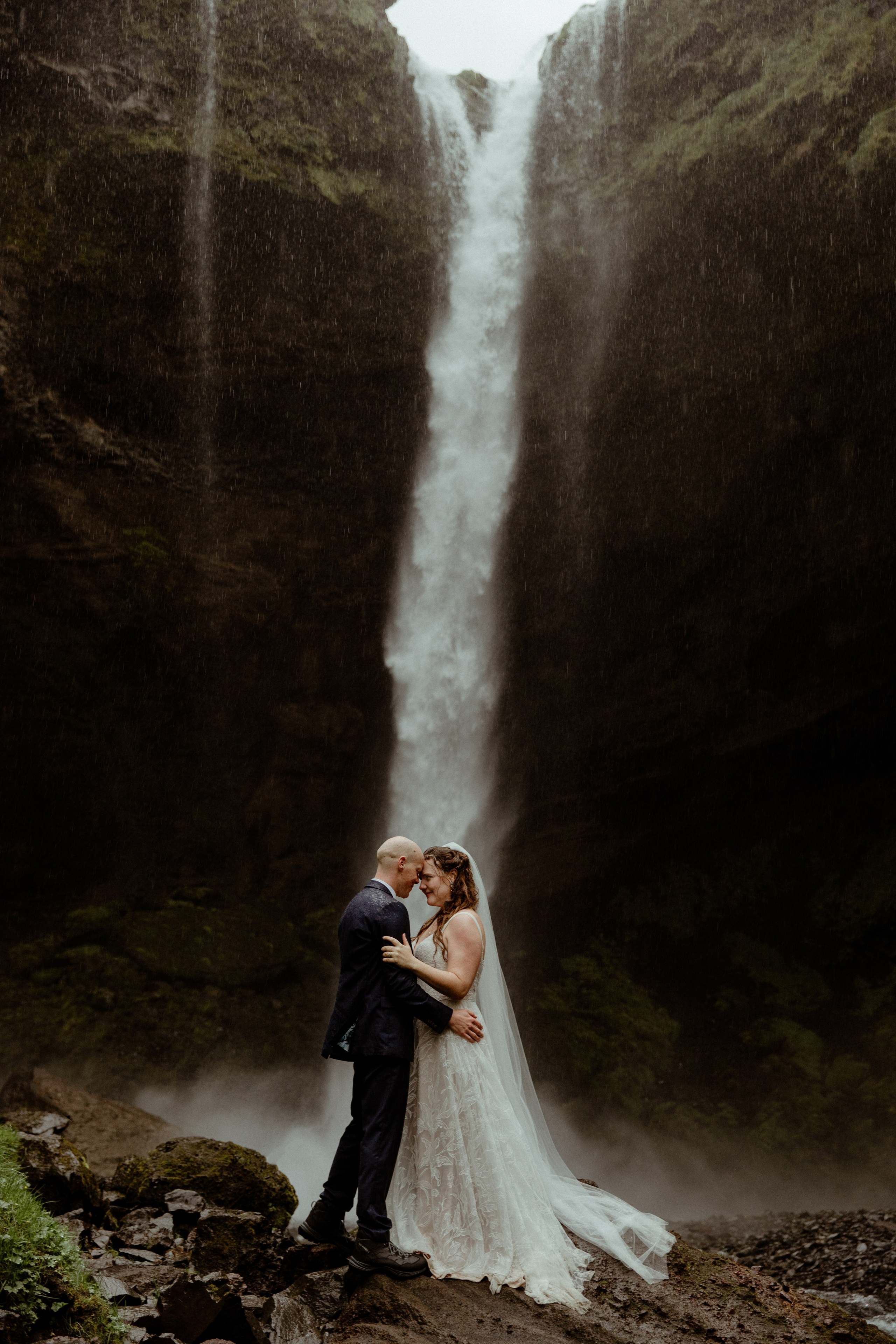 Iceland Elopement at Black Sand Beach. Iceland elopement photographer & videographer