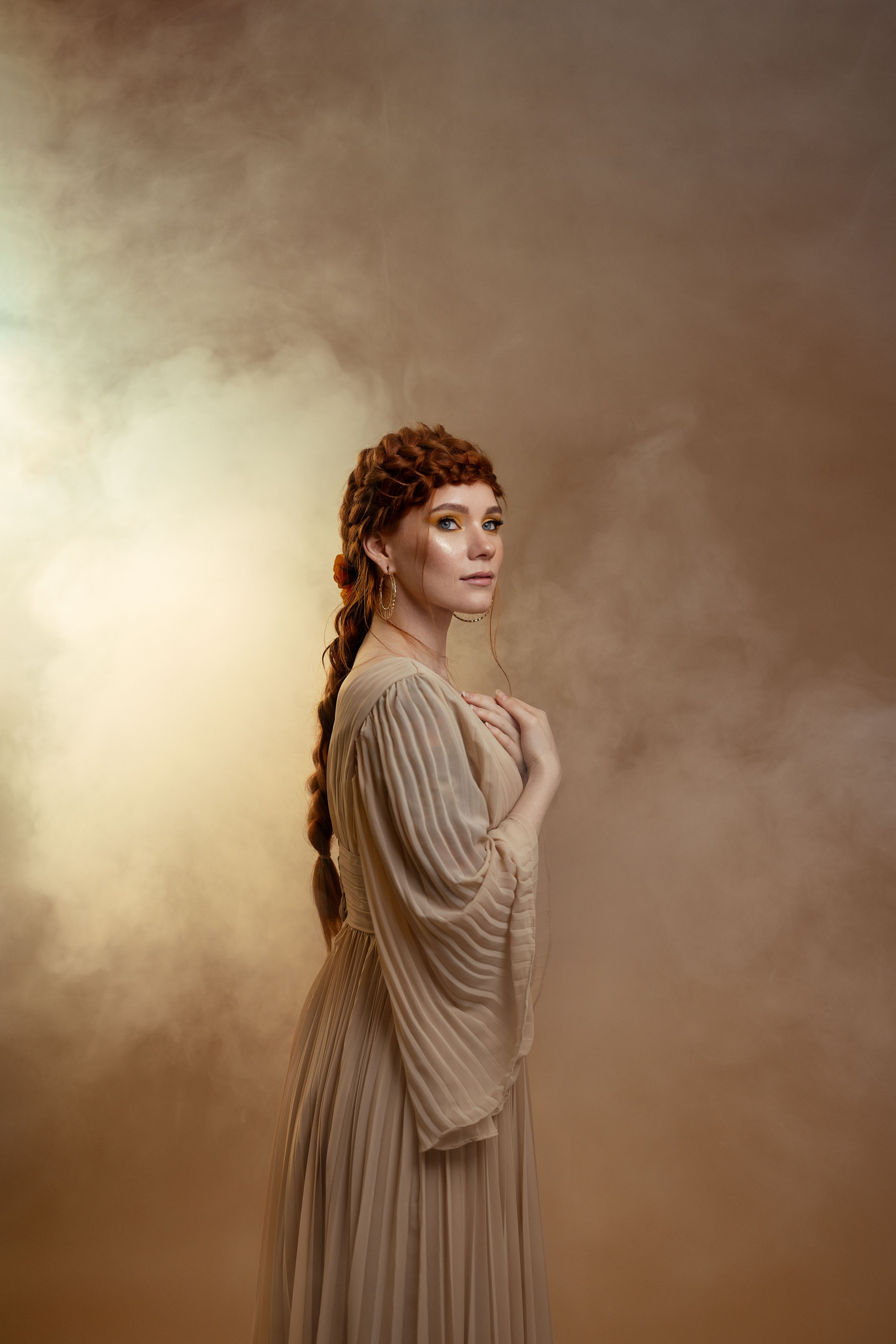 Studio photoshoot. Newborn photographer Sacramento