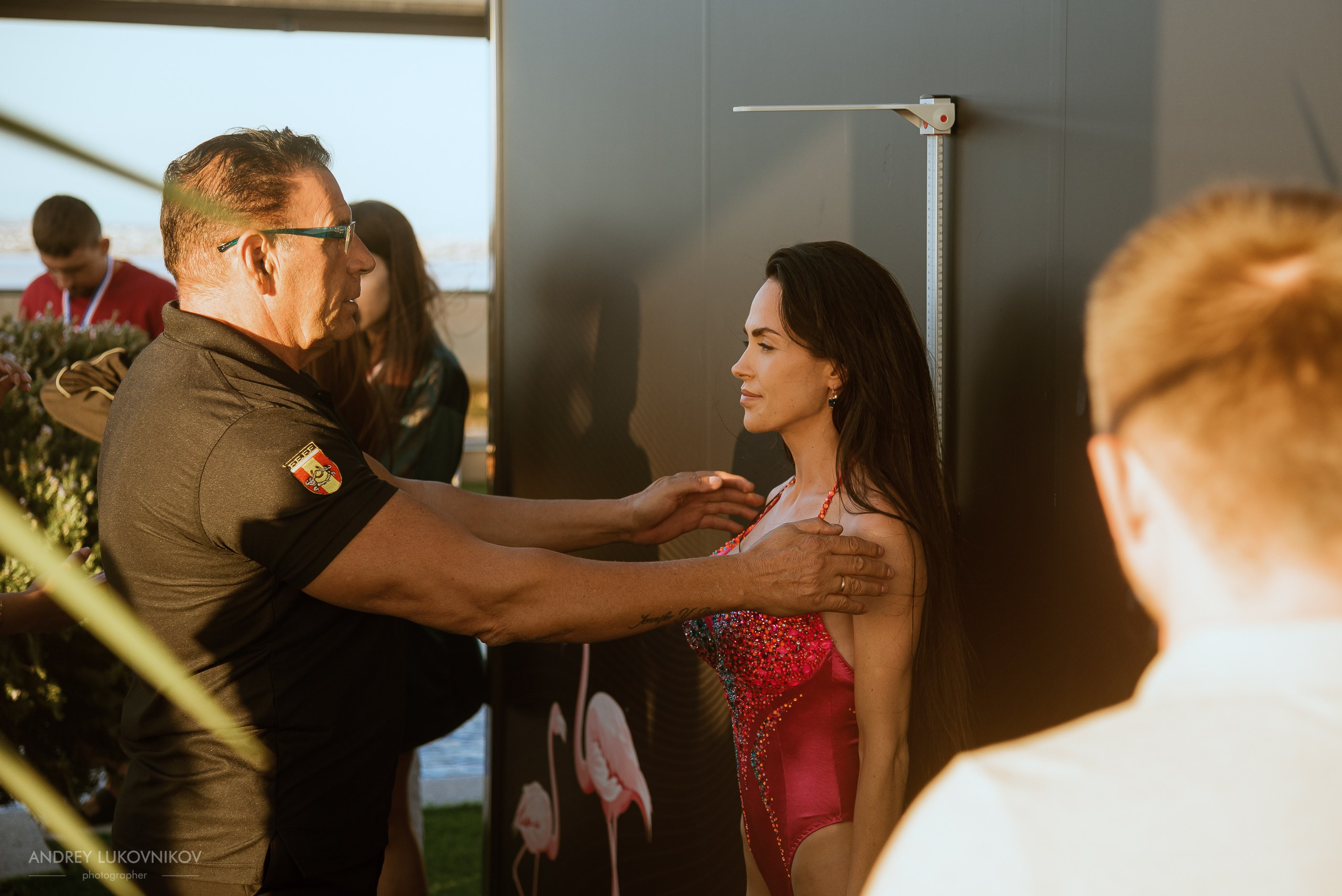 Photoshoot of the IFBB Miss Fit Model Europe 2024 registration in Torrevieja