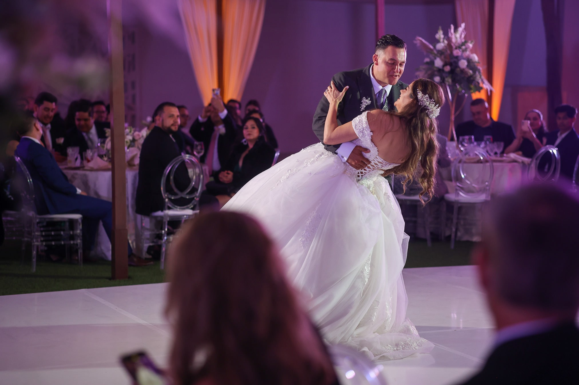Jardin Casa Bella Tijuana Boda Hector y Jeanette. Estudio de fotografia en Tijuana