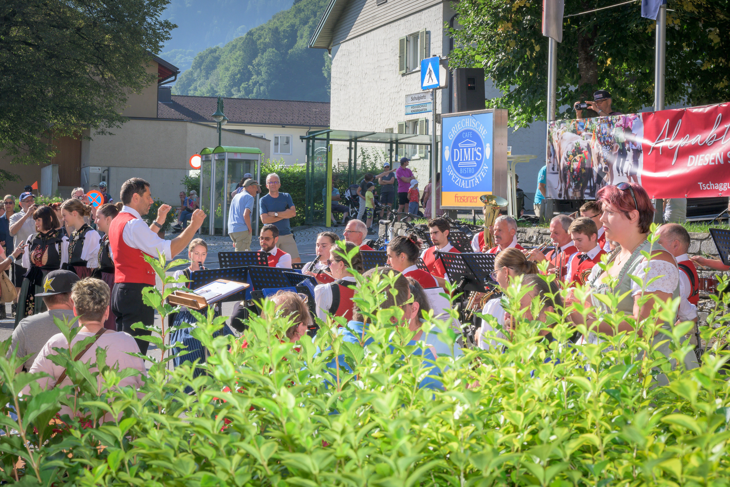 Alpabtrieb in Tschagguns, Montafon