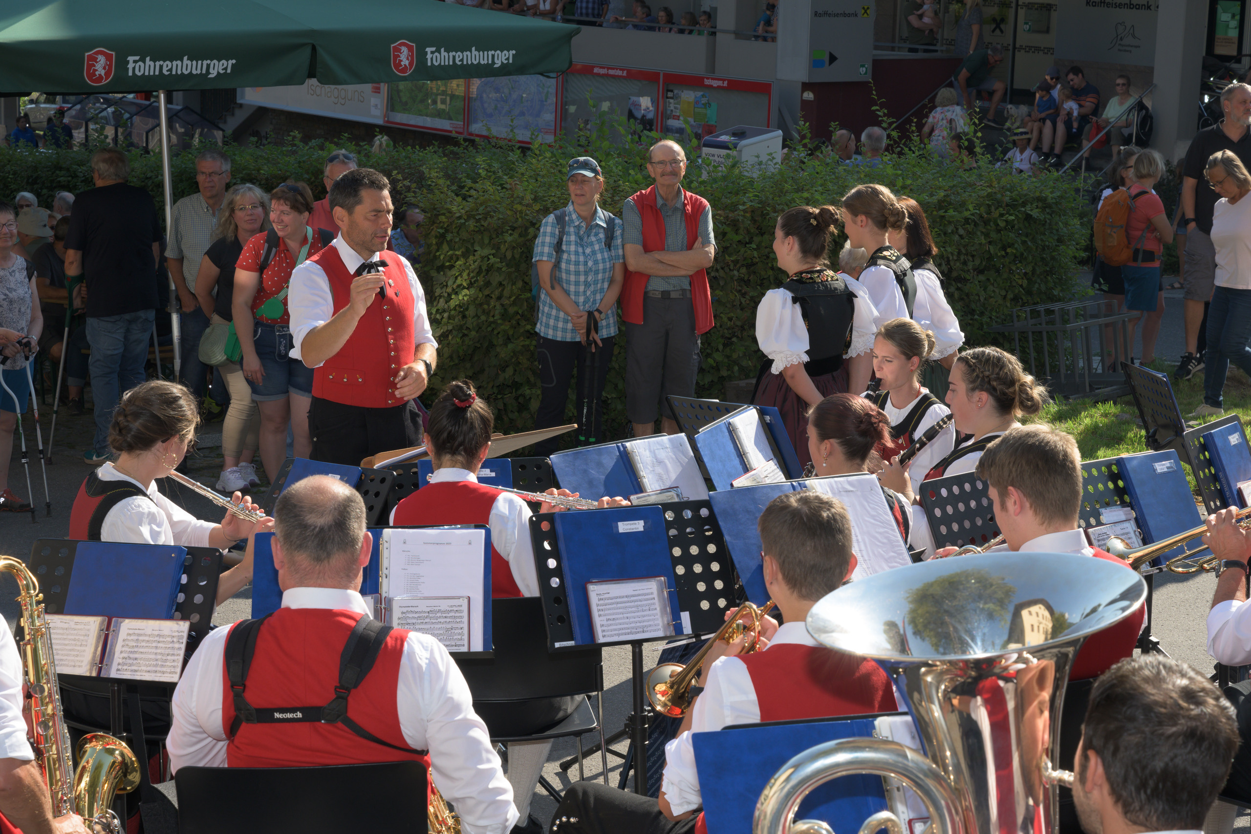 Alpabtrieb in Tschagguns, Montafon