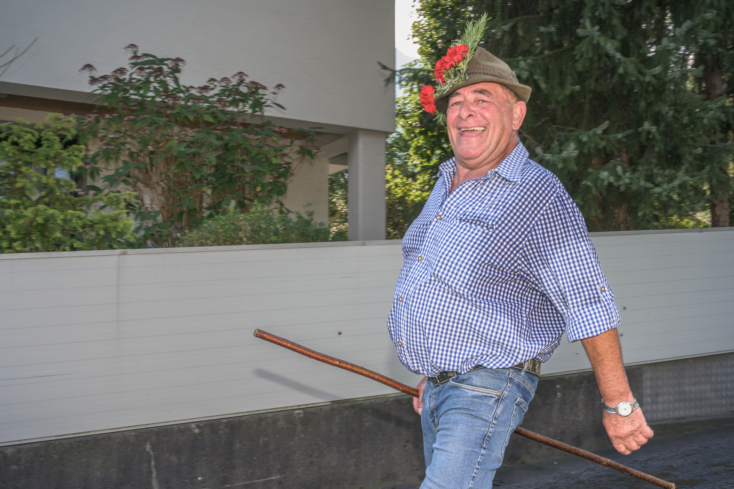 Alpabtrieb in Tschagguns, Montafon