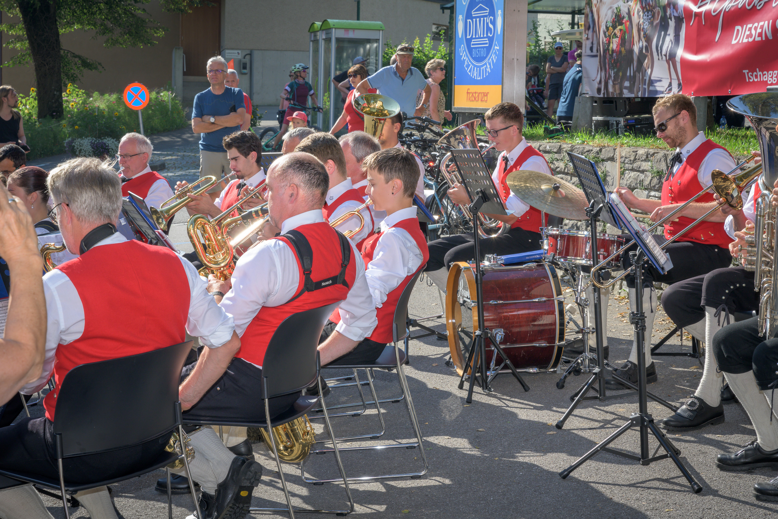 Alpabtrieb in Tschagguns, Montafon
