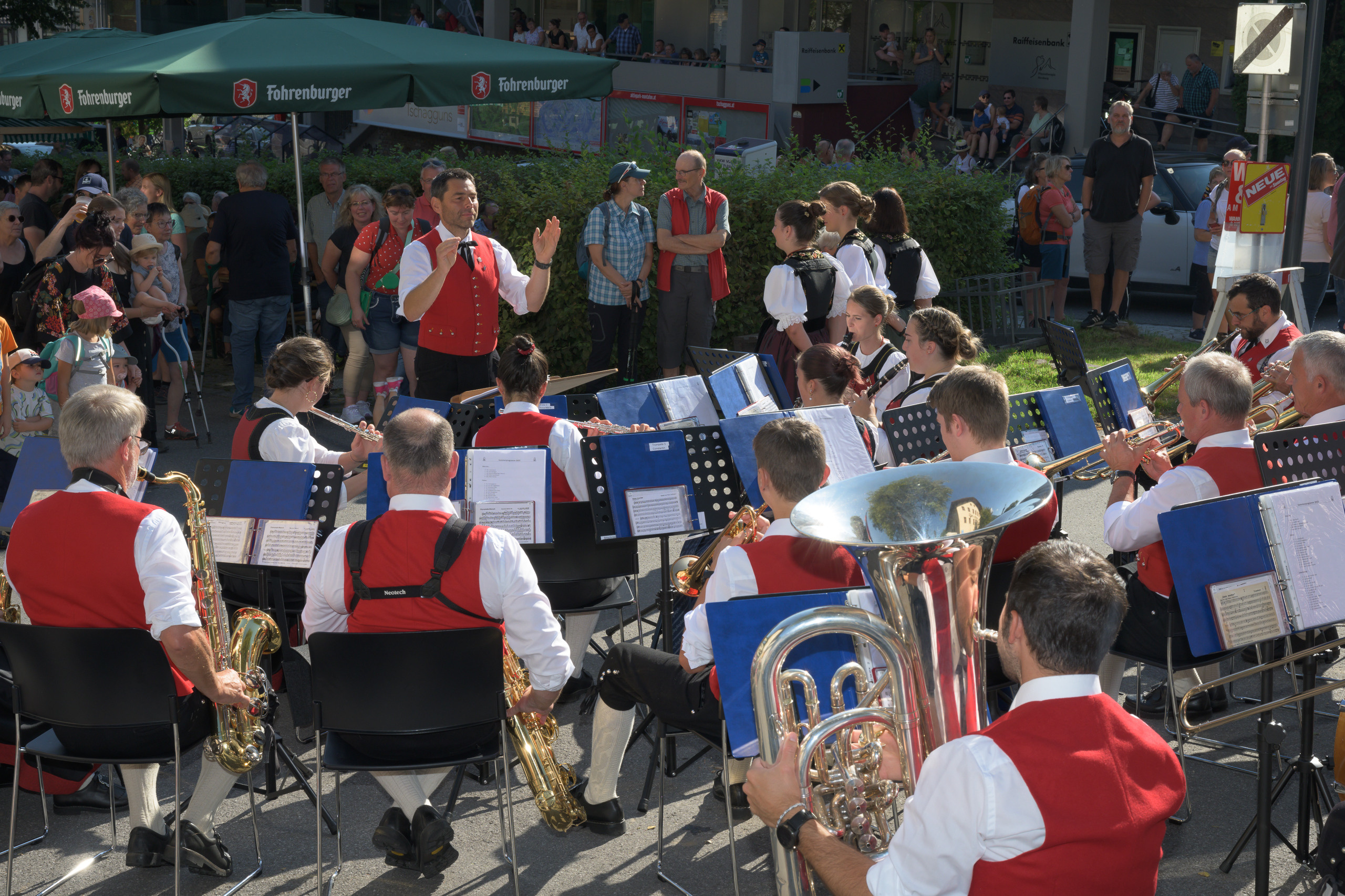 Alpabtrieb in Tschagguns, Montafon