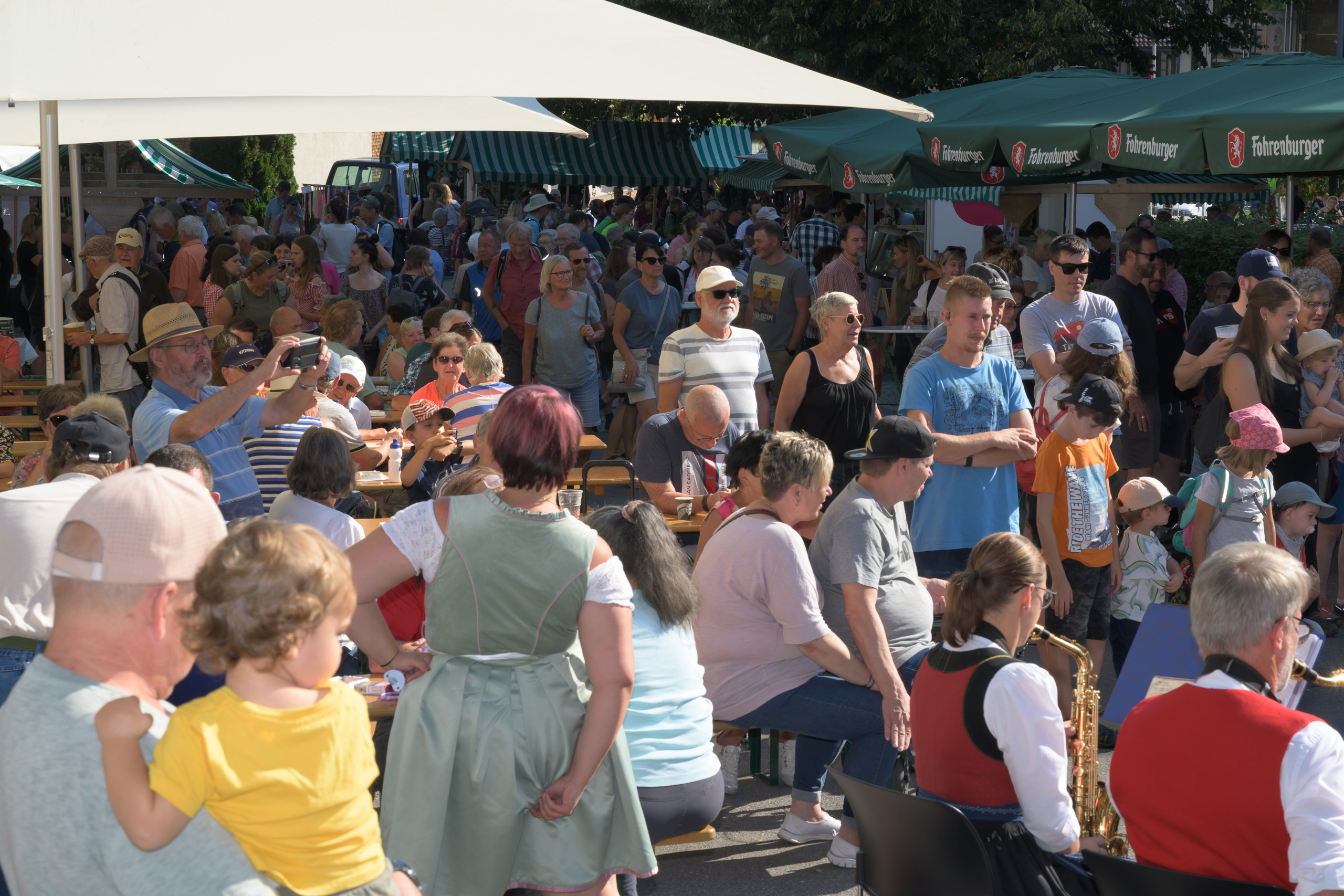 Alpabtrieb in Tschagguns, Montafon