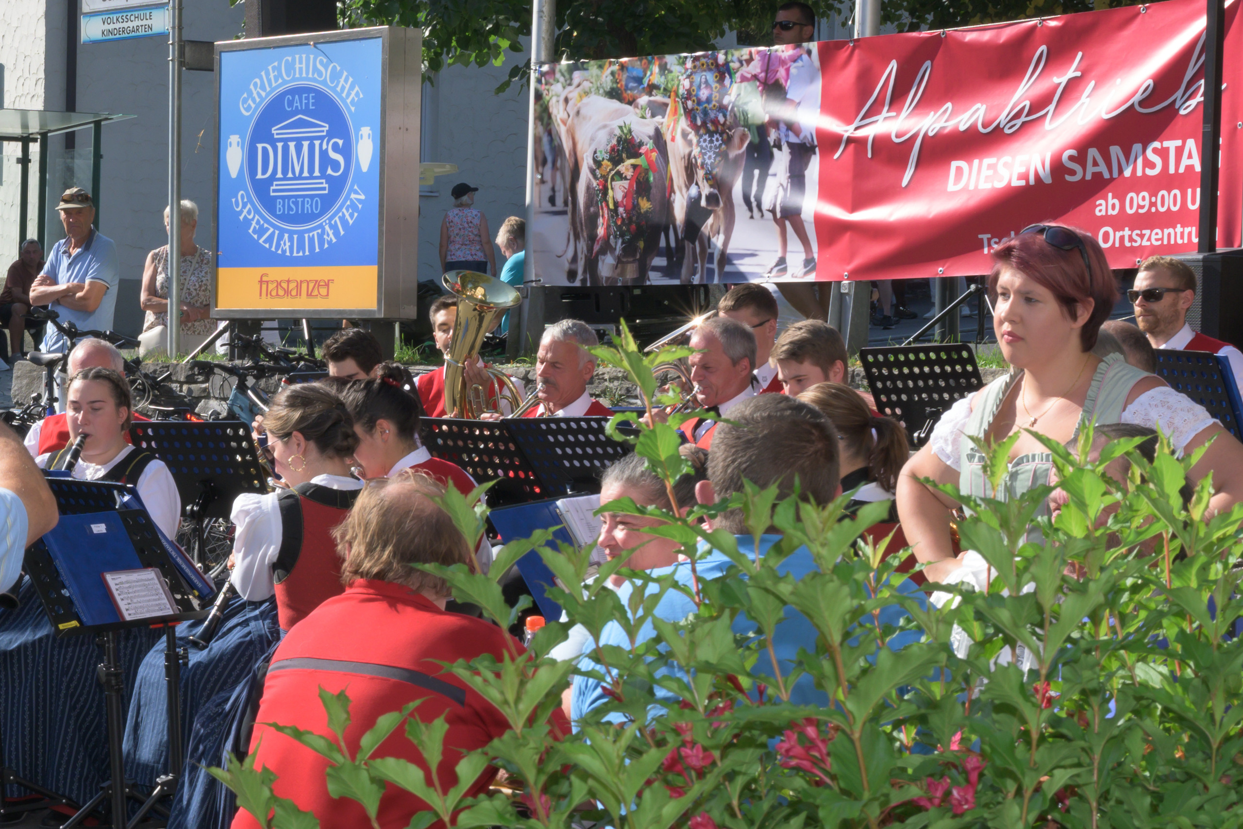 Alpabtrieb in Tschagguns, Montafon