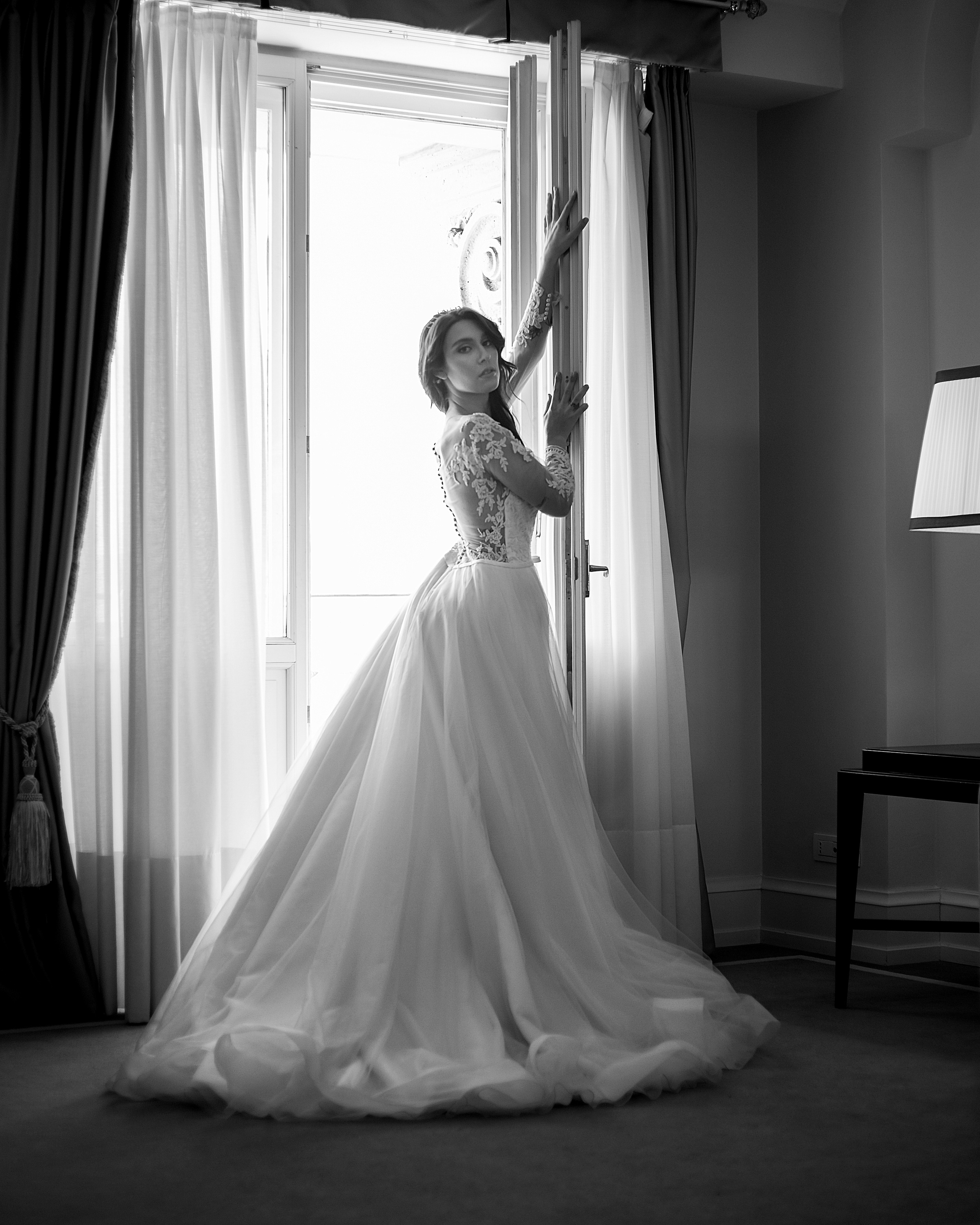 Bride Portraits. Photographer in Venice, Viktoria Antonova