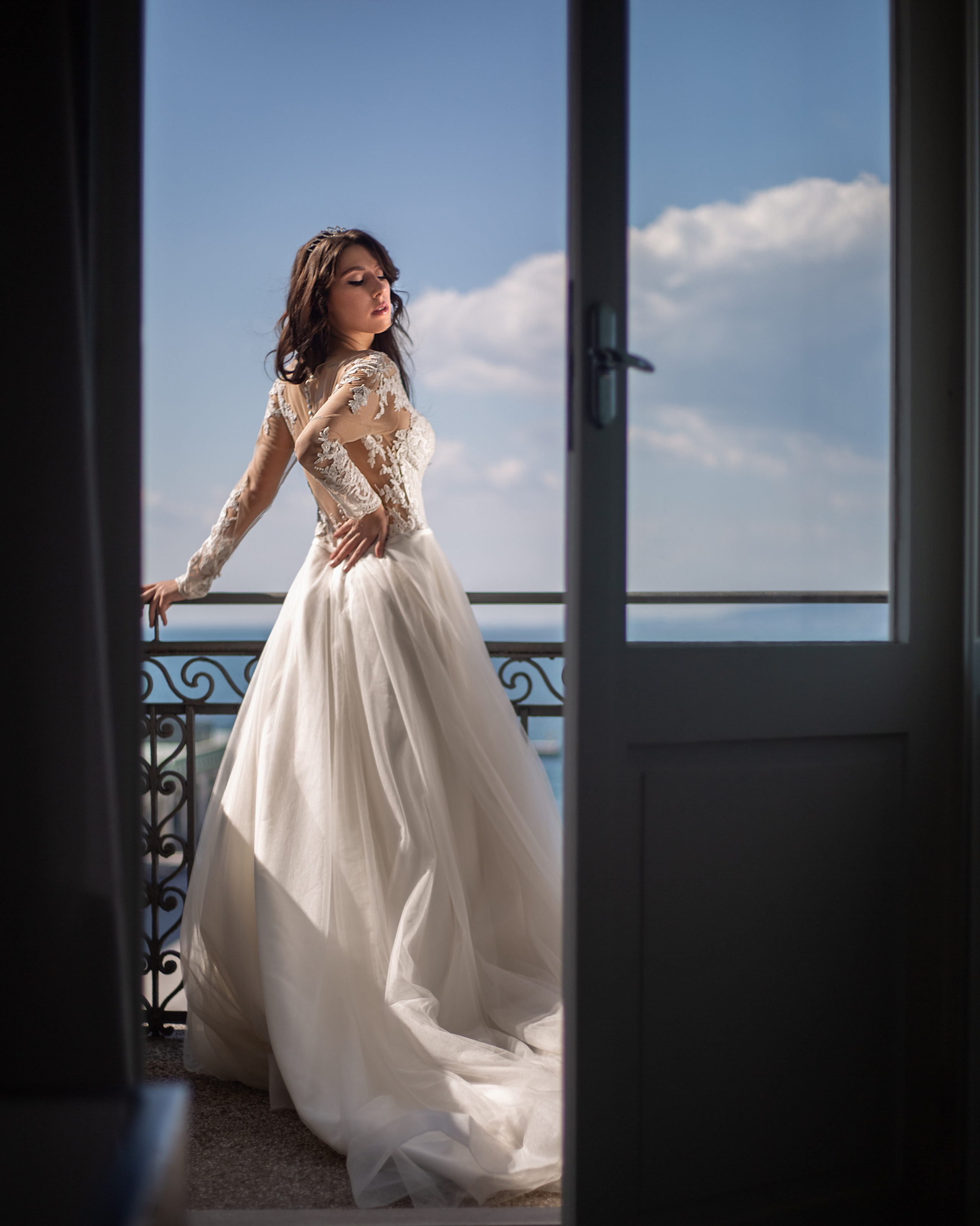 Bride Portraits. Photographer in Venice, Viktoria Antonova
