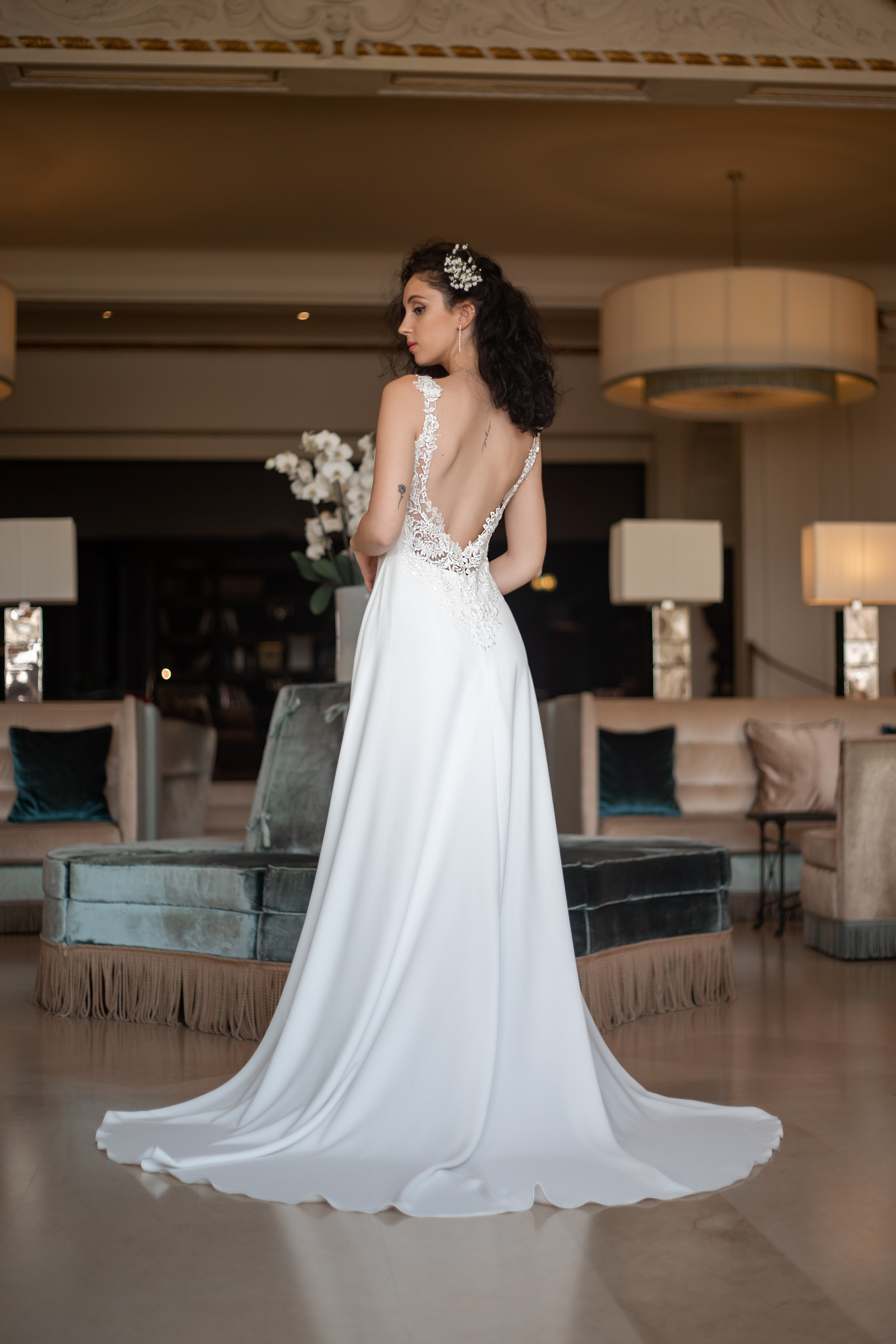 wedding day in luxury hotel