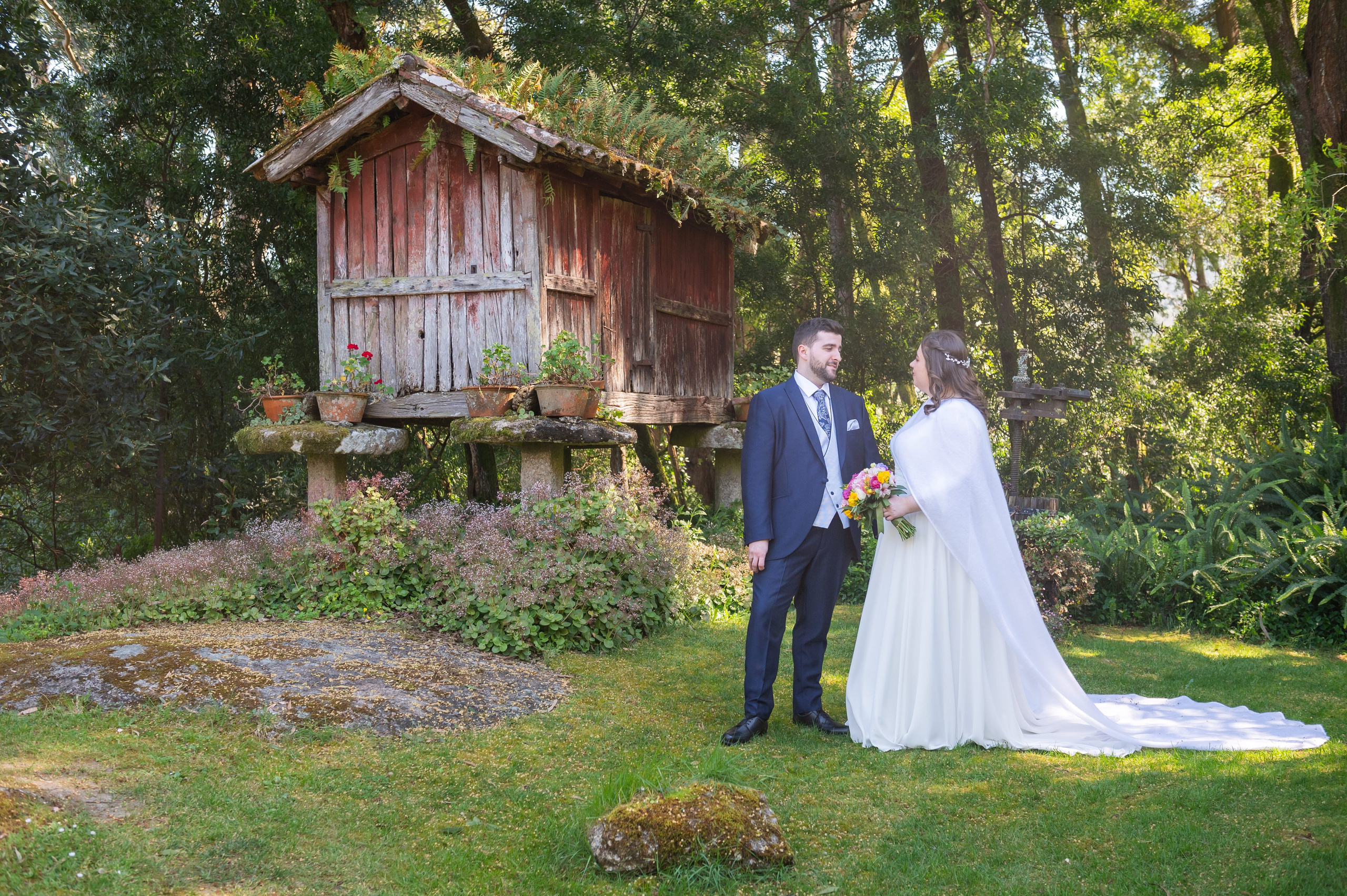 Boda de Claudia y Gabriel · Pazo de Santa Cruz de Bueu, Galicia · Javier Poveda