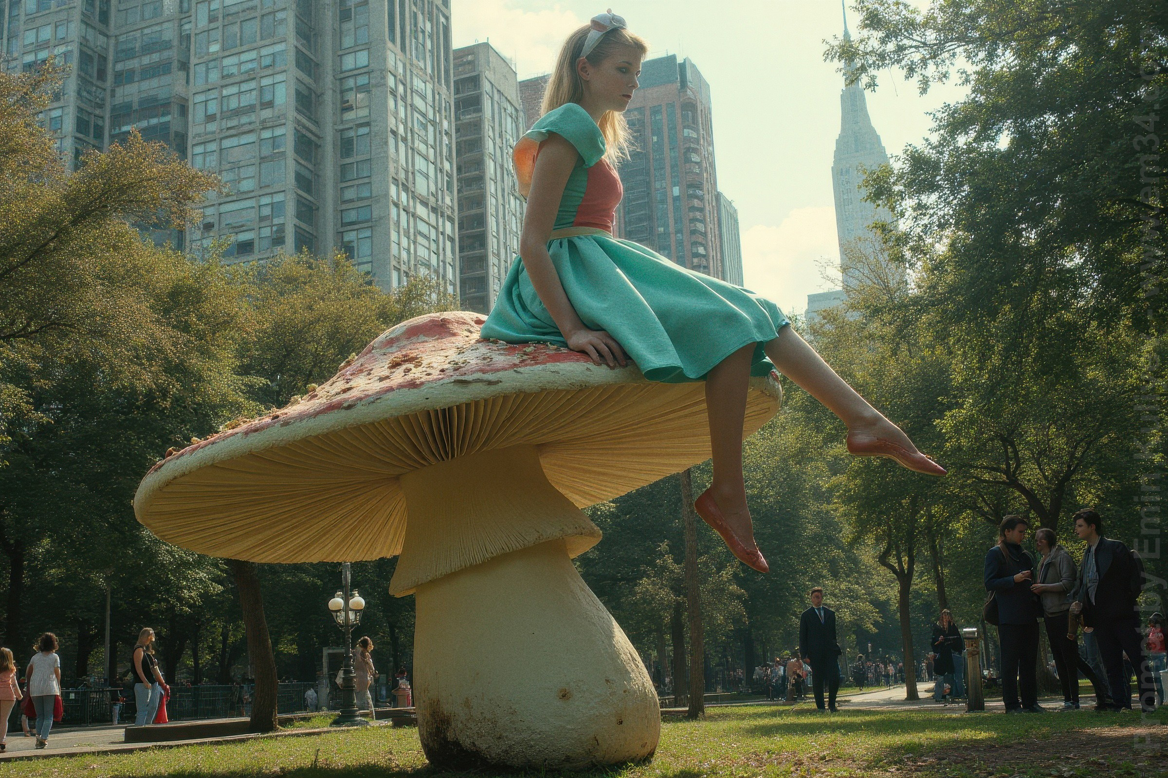 AI Meets Alice in Wonderland — Surreal Journey Through Mood, Imagination & Unseen Worlds with Artificial Intelligence Art. Emin Kuliyev — Award-Winning Wedding Photojournalist NYC & USA | Best Wedding Photographer Known for Candid, Timeless Moments