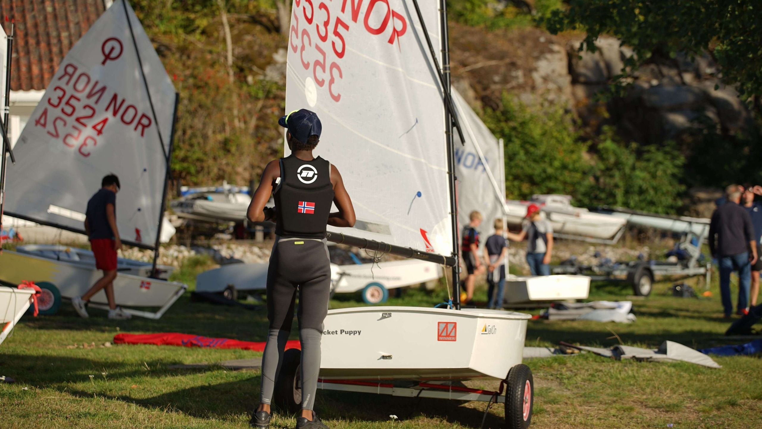 Profesjonel fotografering av sport event