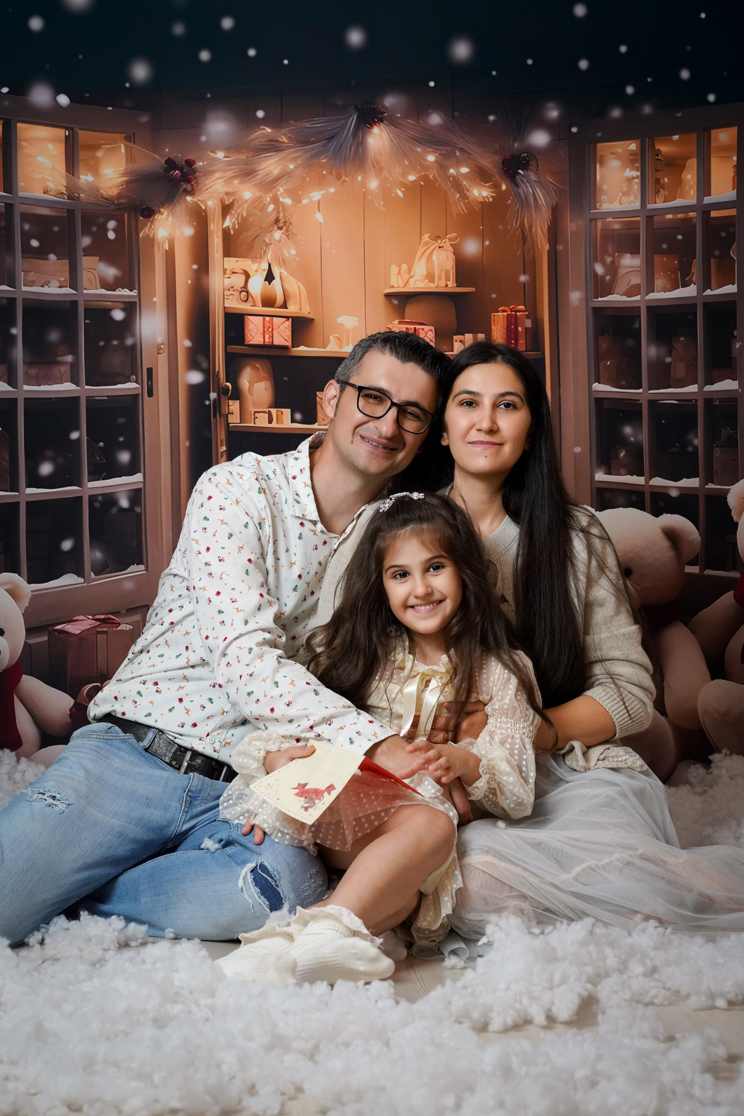 Sedinta foto Craciun. Cuibul foto