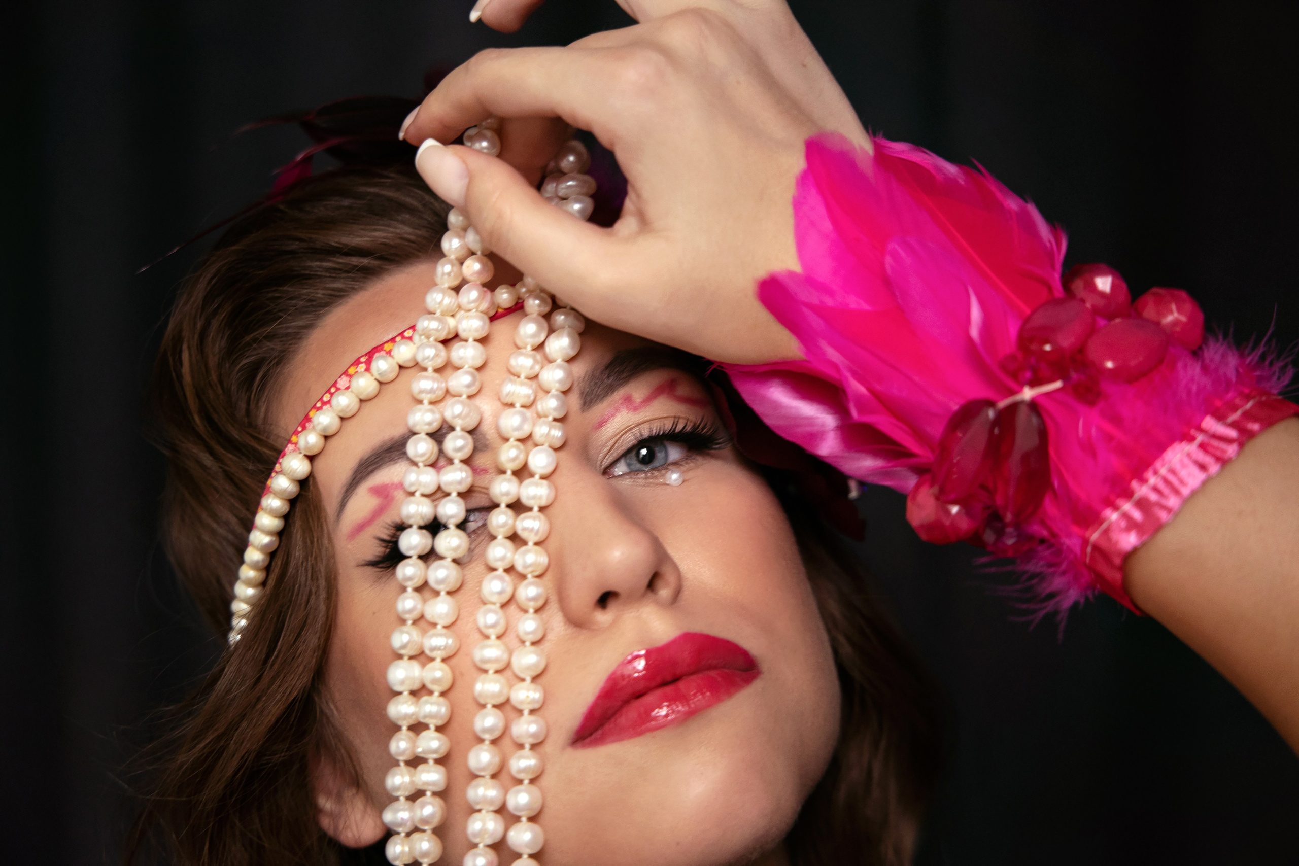 Individual stylized photoshooting for Nika. Stylish Barbie. Home