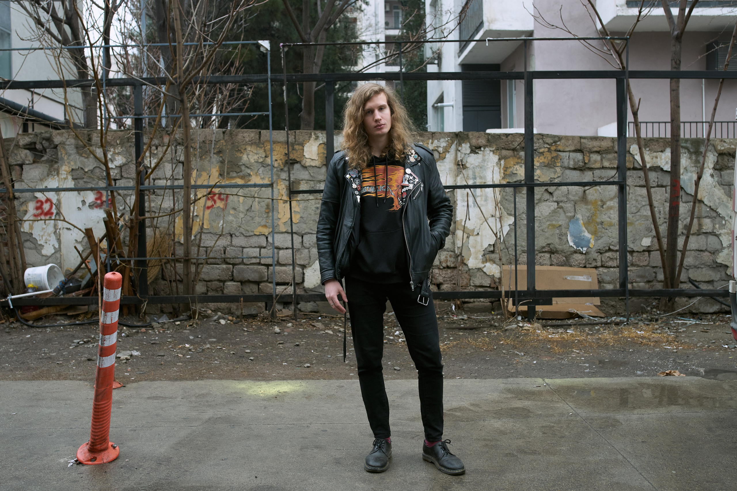 A scream that can't be heard. Visual artist