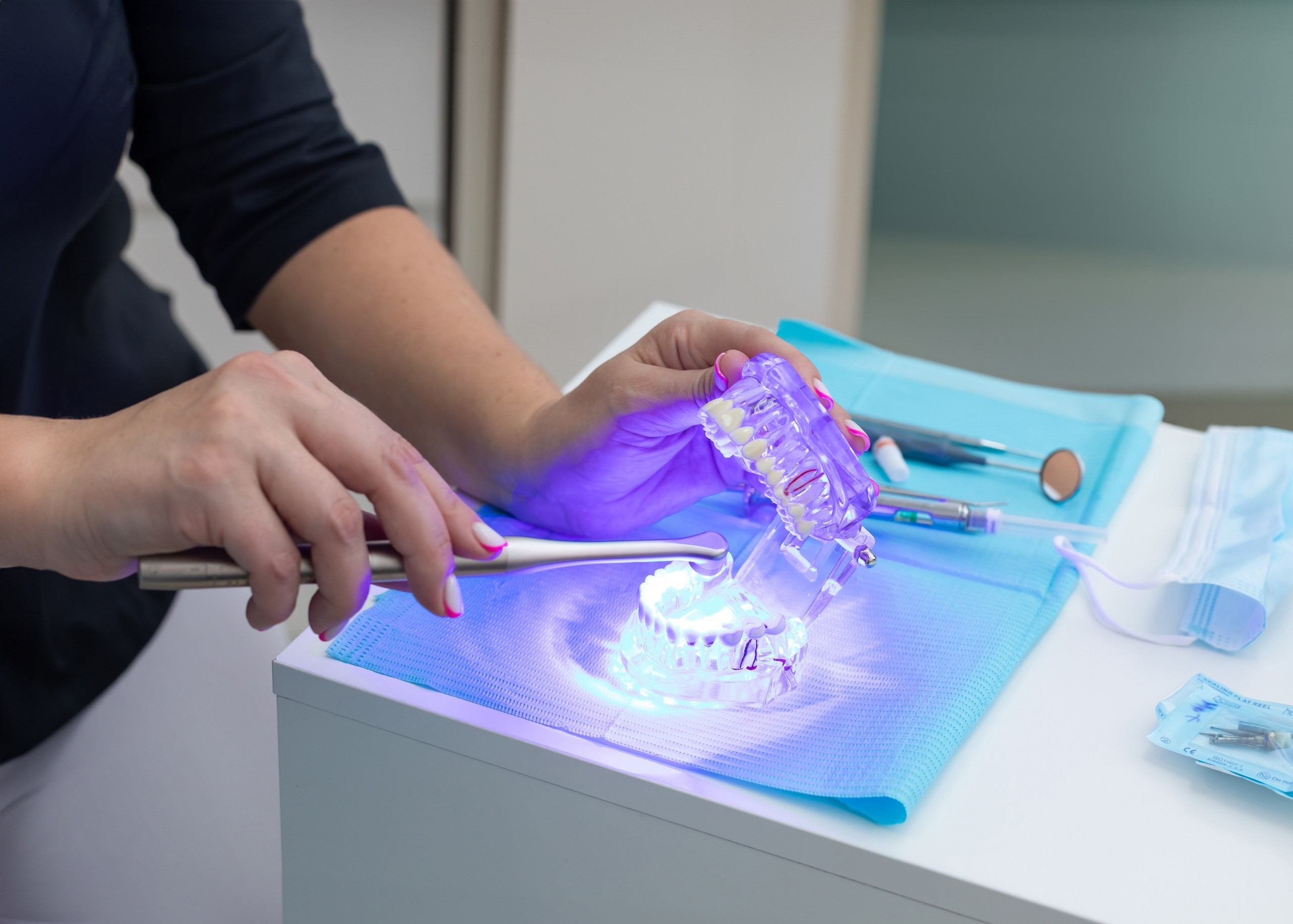 Content shoot for a cosmetic dentist and cosmetologist in Haifa