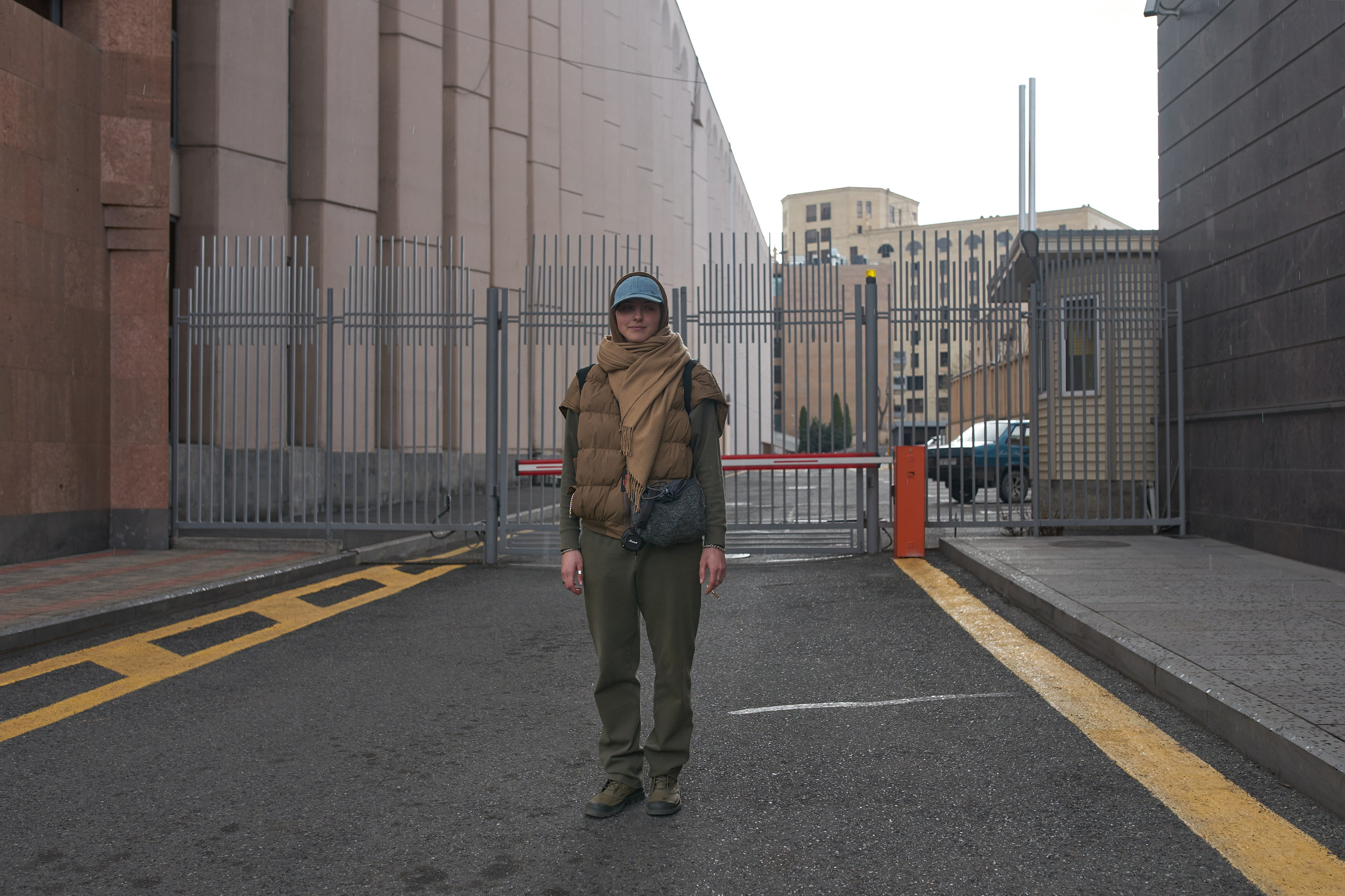 A scream that can't be heard. Visual artist