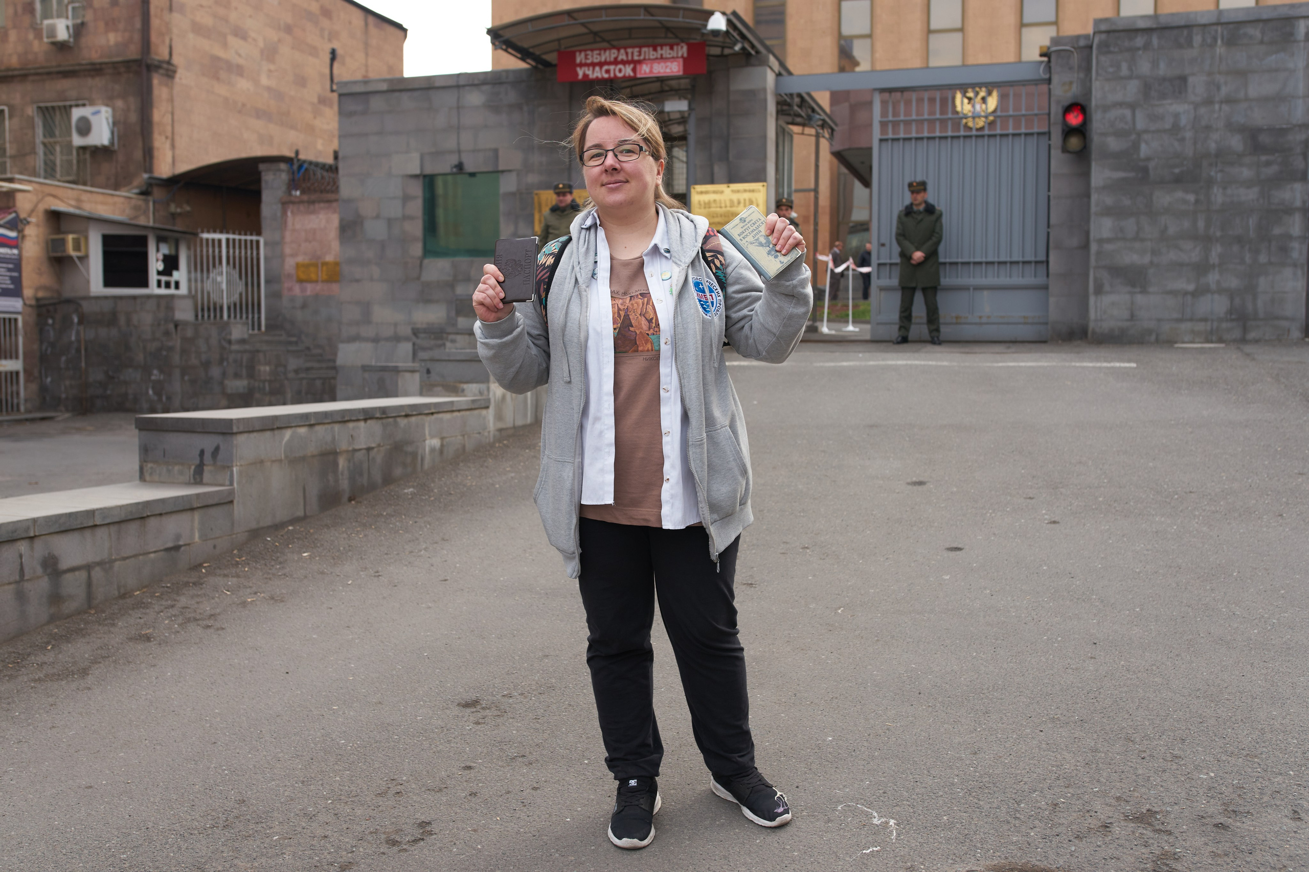 A scream that can't be heard. Visual artist