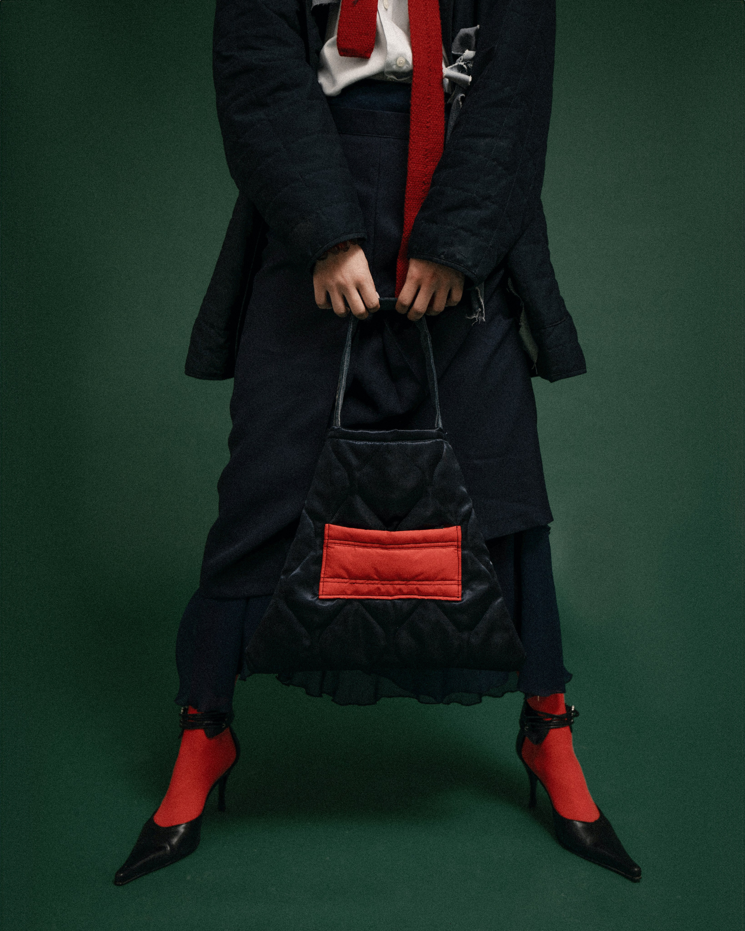 Garage Sale Bags & Accessories visual campaign. Aura Studio / co-design space