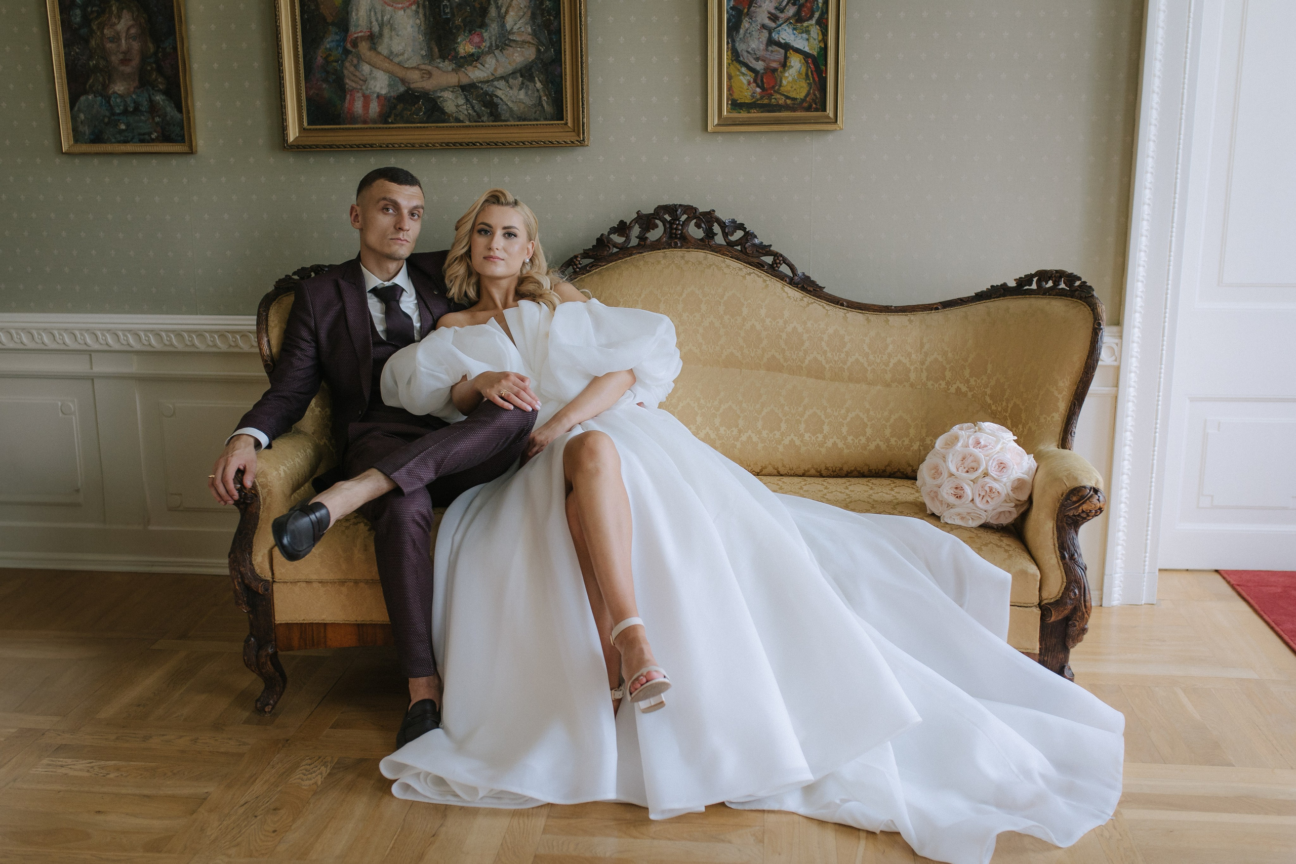 Vestuvinė fotosesija Paežerių dvare