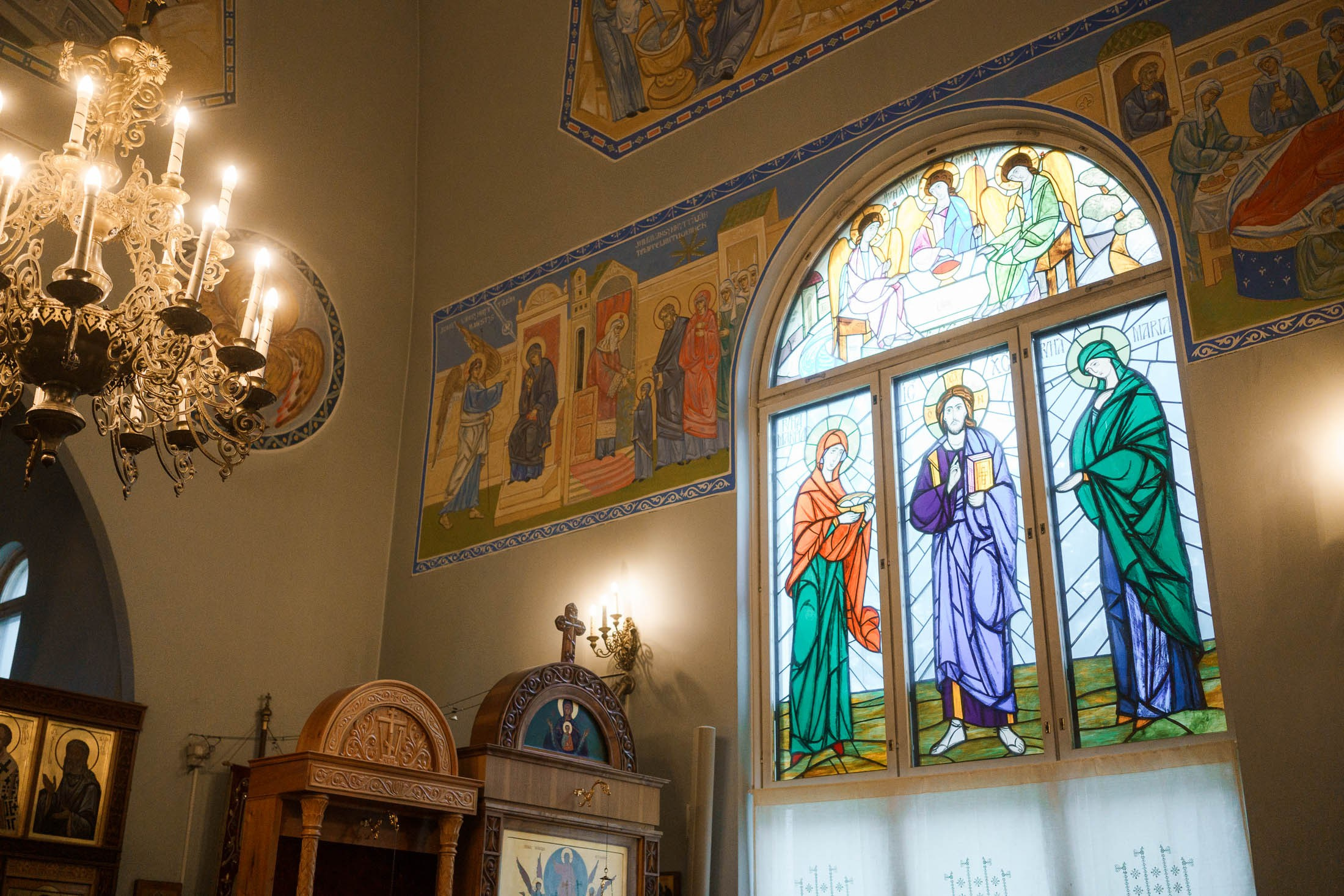 Ristiäiskuvaus Tikkurilan ortodoksisessa kirkossa