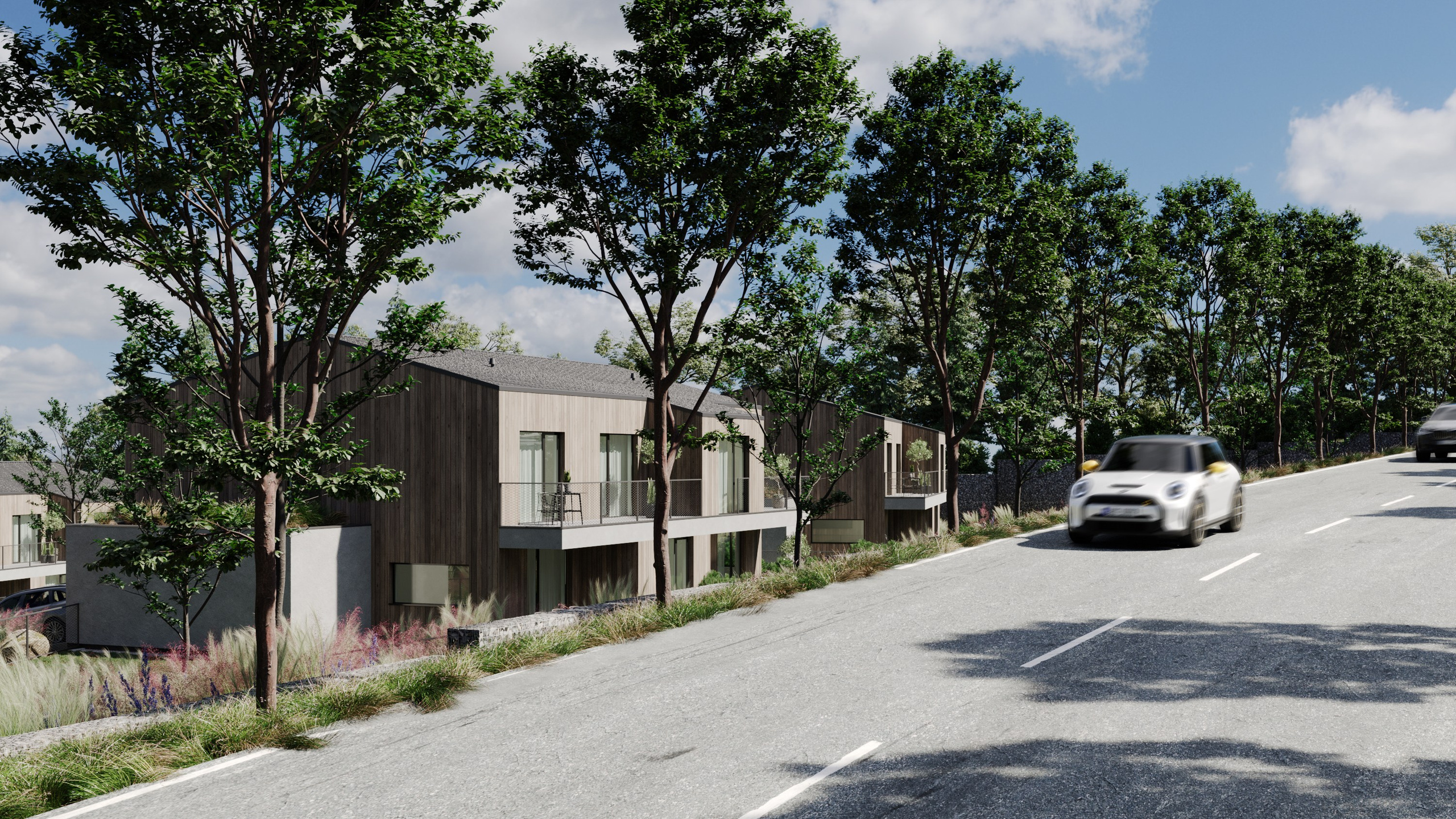 Developerský projekt v norském stylu. Filipenka architects