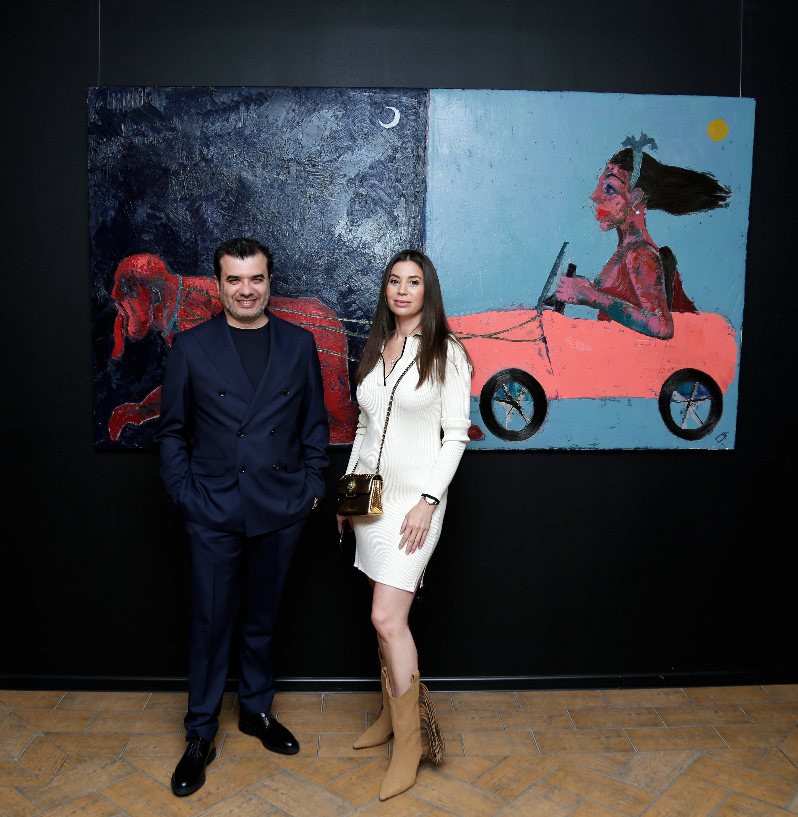 Photo report of “Interpretation” solo exhibition of Kamran Mammadov. KAMRAN MAMMADOV ART