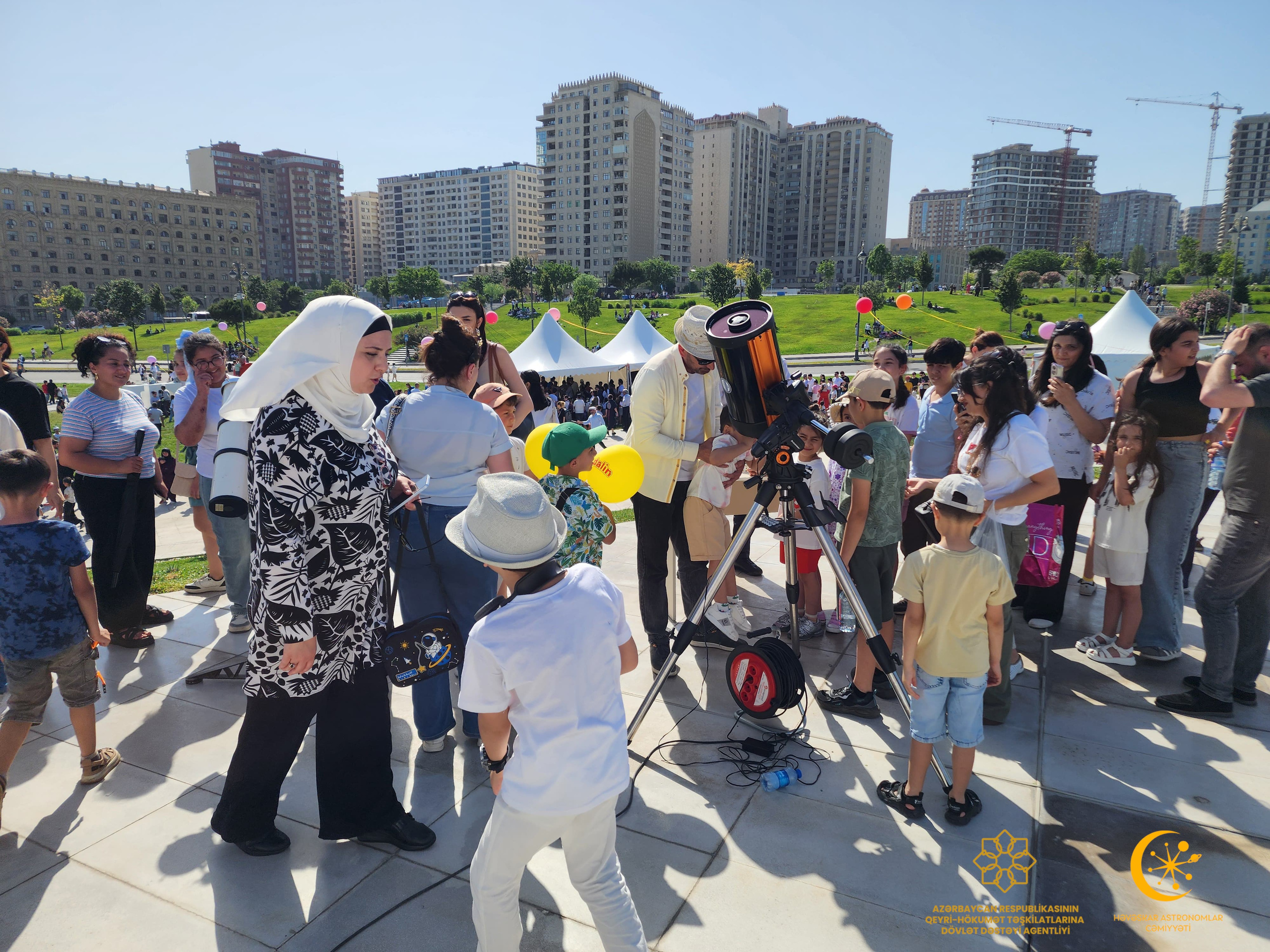 Astro-kəşf ilə dolu festival: 1 iyun tədbirində iştirak etdik. Həvəskar Astronomlar Cəmiyyəti — Astronomy.az