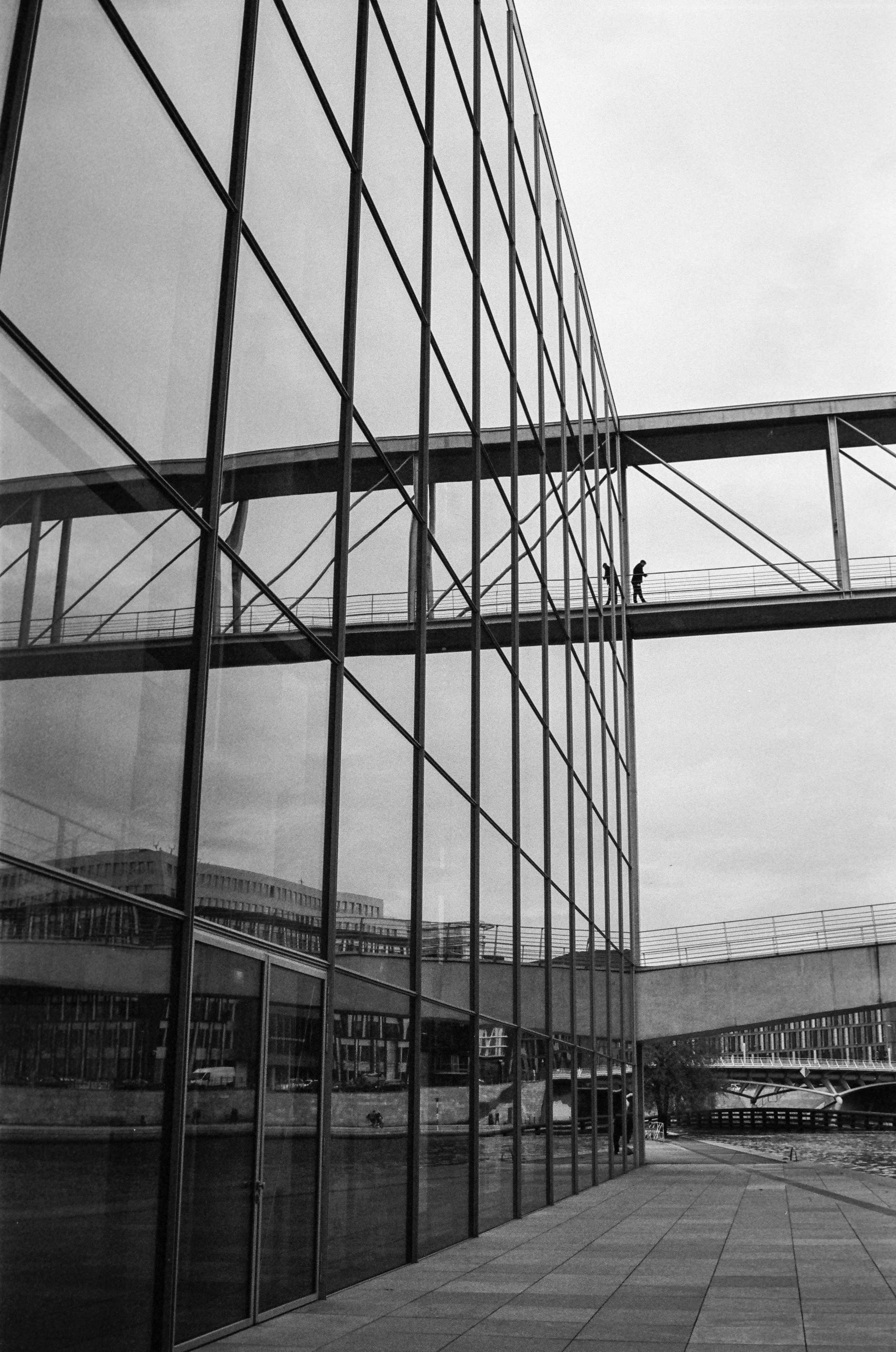 The Streets of Berlin in B&W