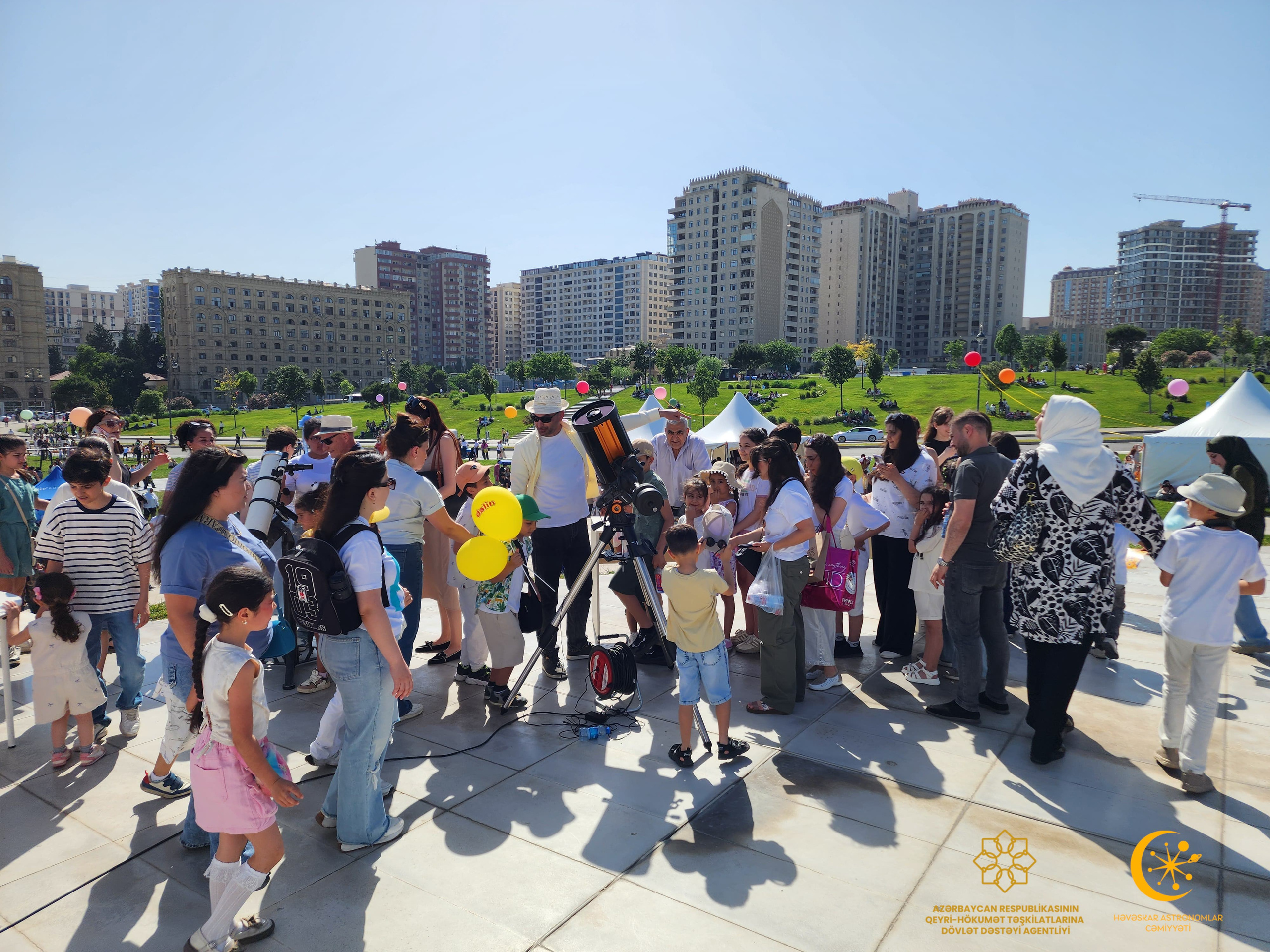 Astro-kəşf ilə dolu festival: 1 iyun tədbirində iştirak etdik. Həvəskar Astronomlar Cəmiyyəti — Astronomy.az