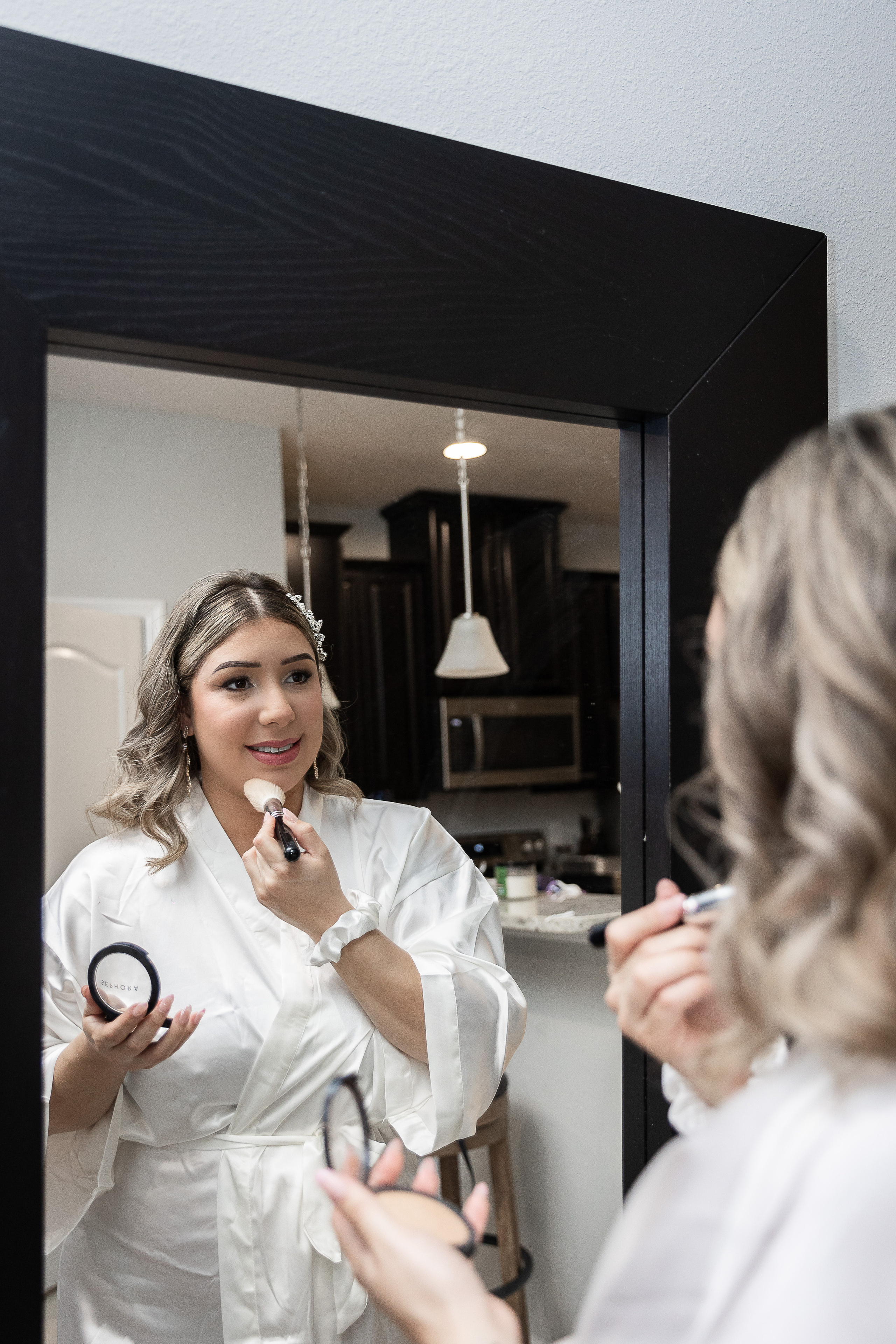 bride getting ready
