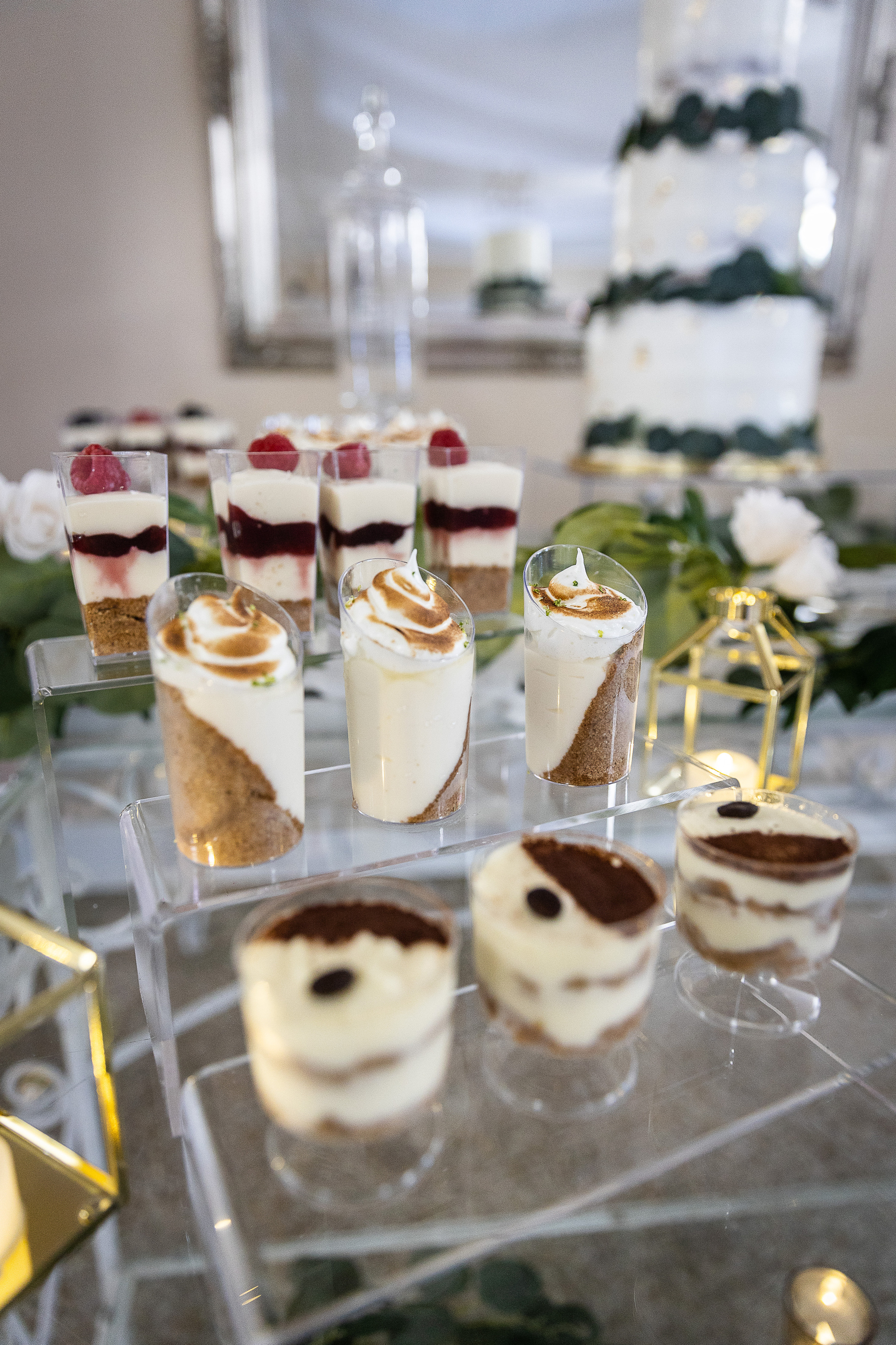 Wedding dessert cake
