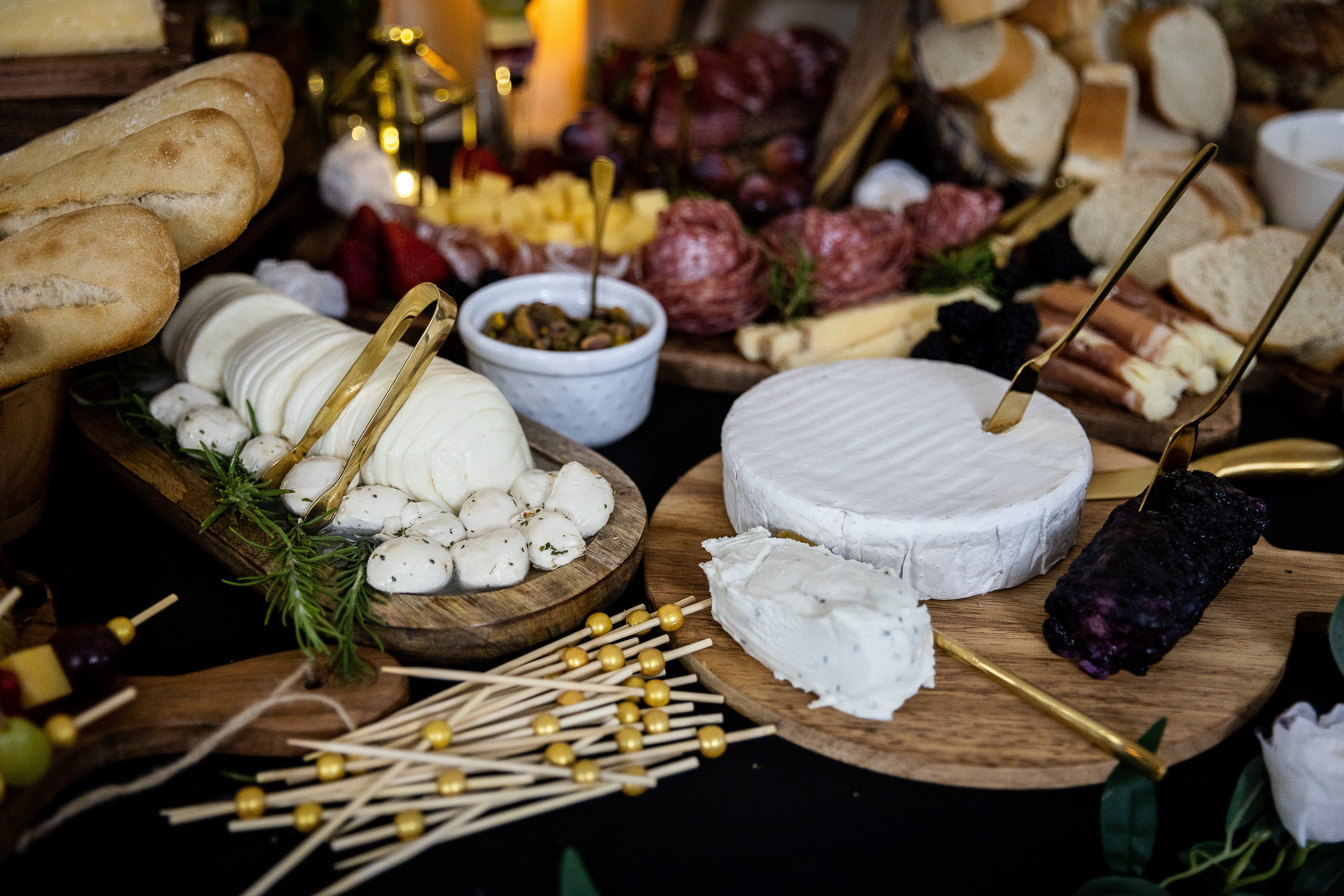 Wedding Reception food