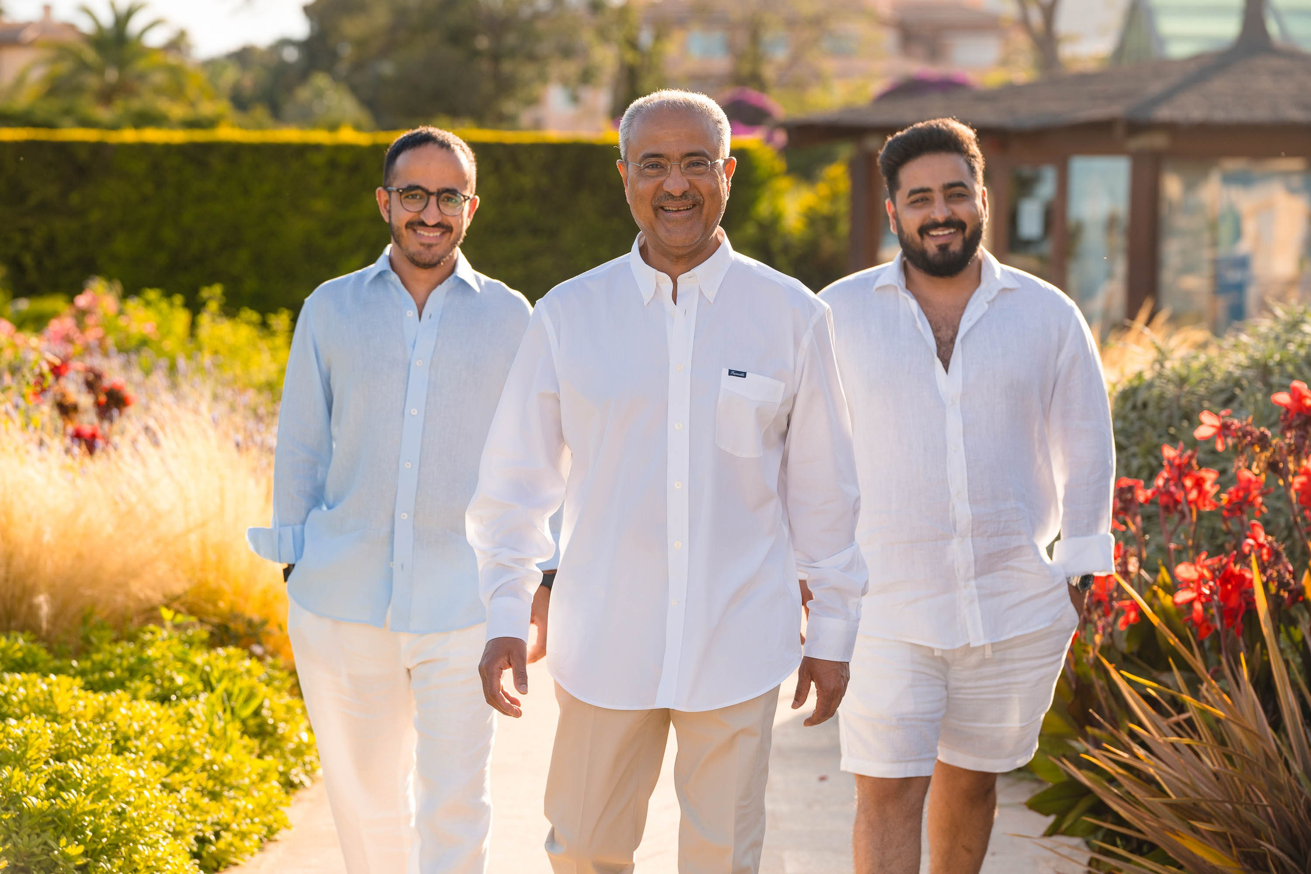 Booking at St. Regis Mardavall for Family Portraits for an Arab Family