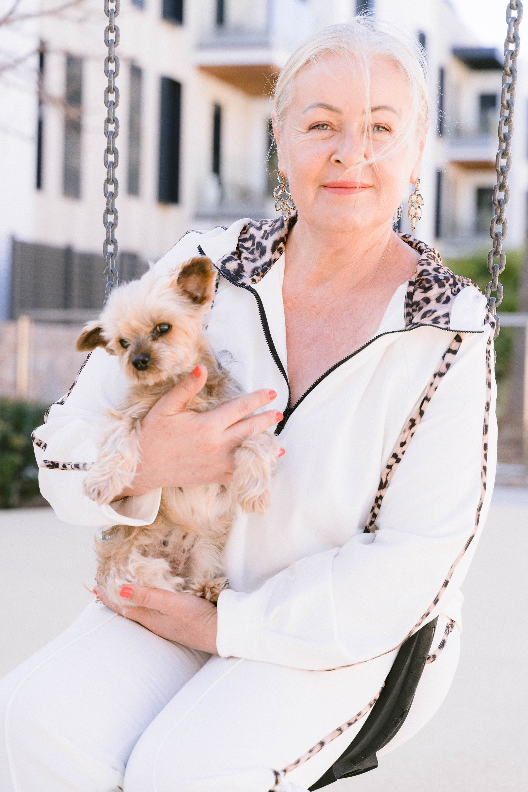 Franziska and her Yorkshire Doggy. Mallorca Wedding, Corporate & Social Photographer