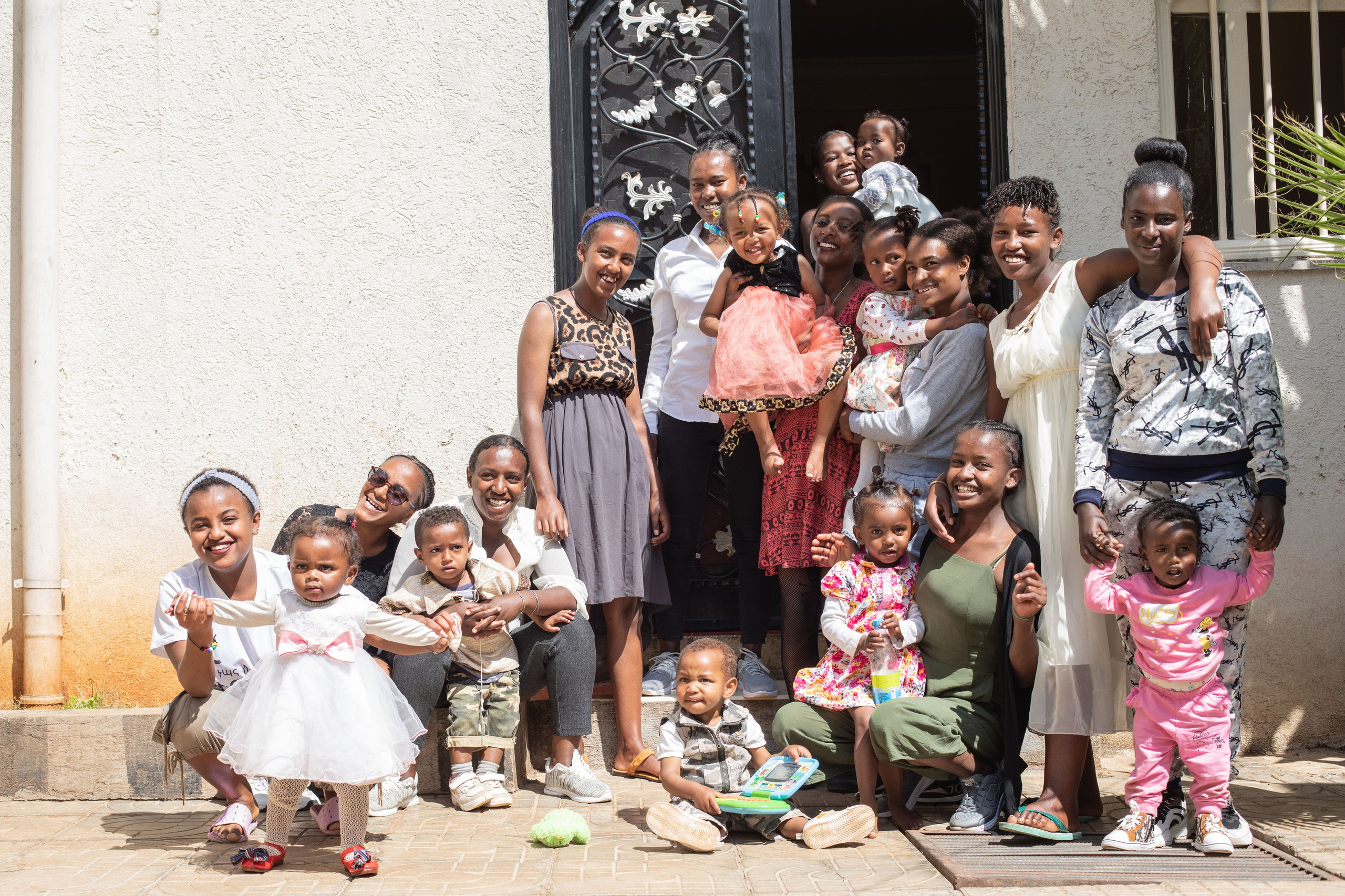 Center for homeless mothers. Documentary, lifestile photographer in Morocco Marina Chaikovskaia