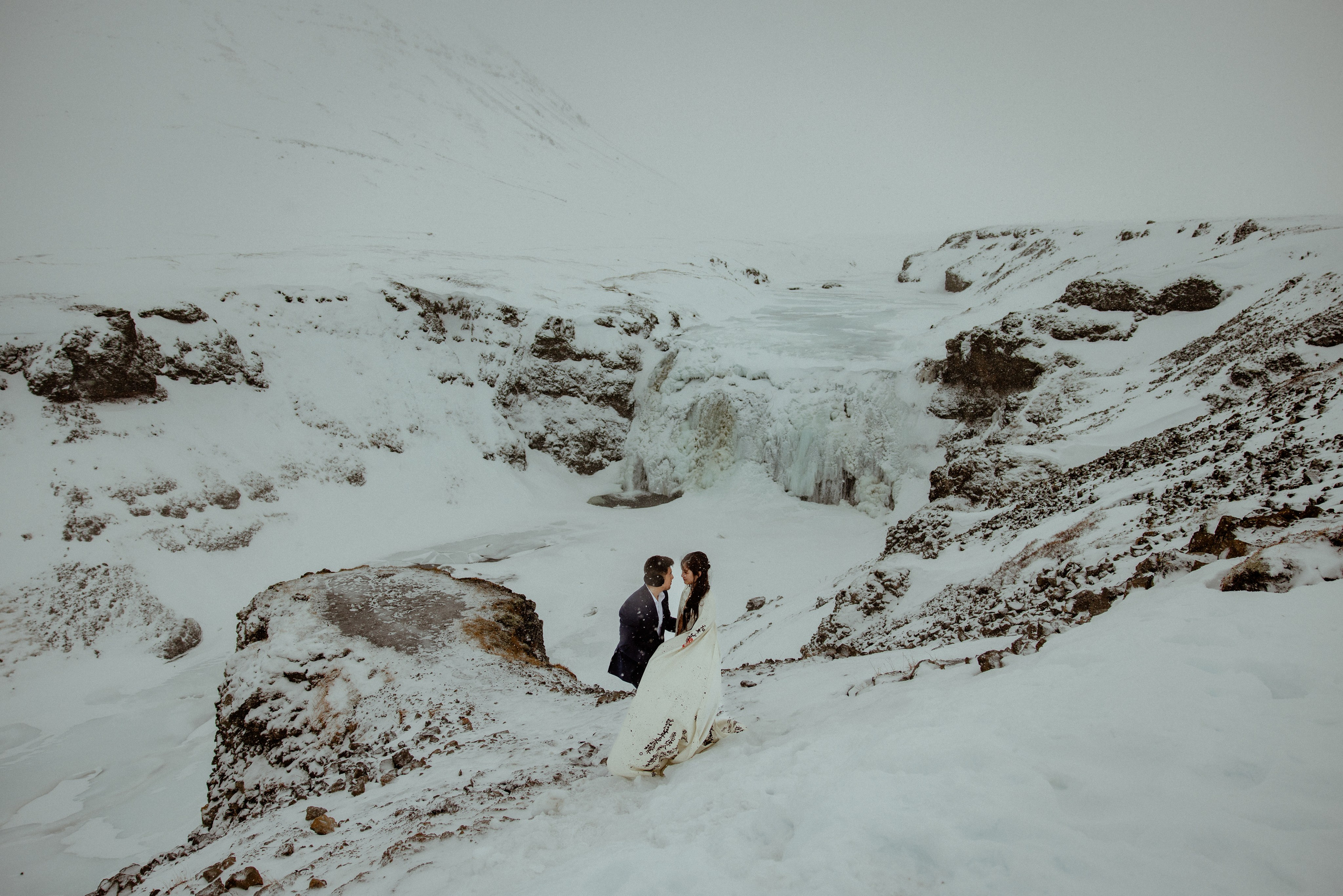 Aditya+Jessica | Winter adventures in Iceland. Iceland elopement photographer & videographer