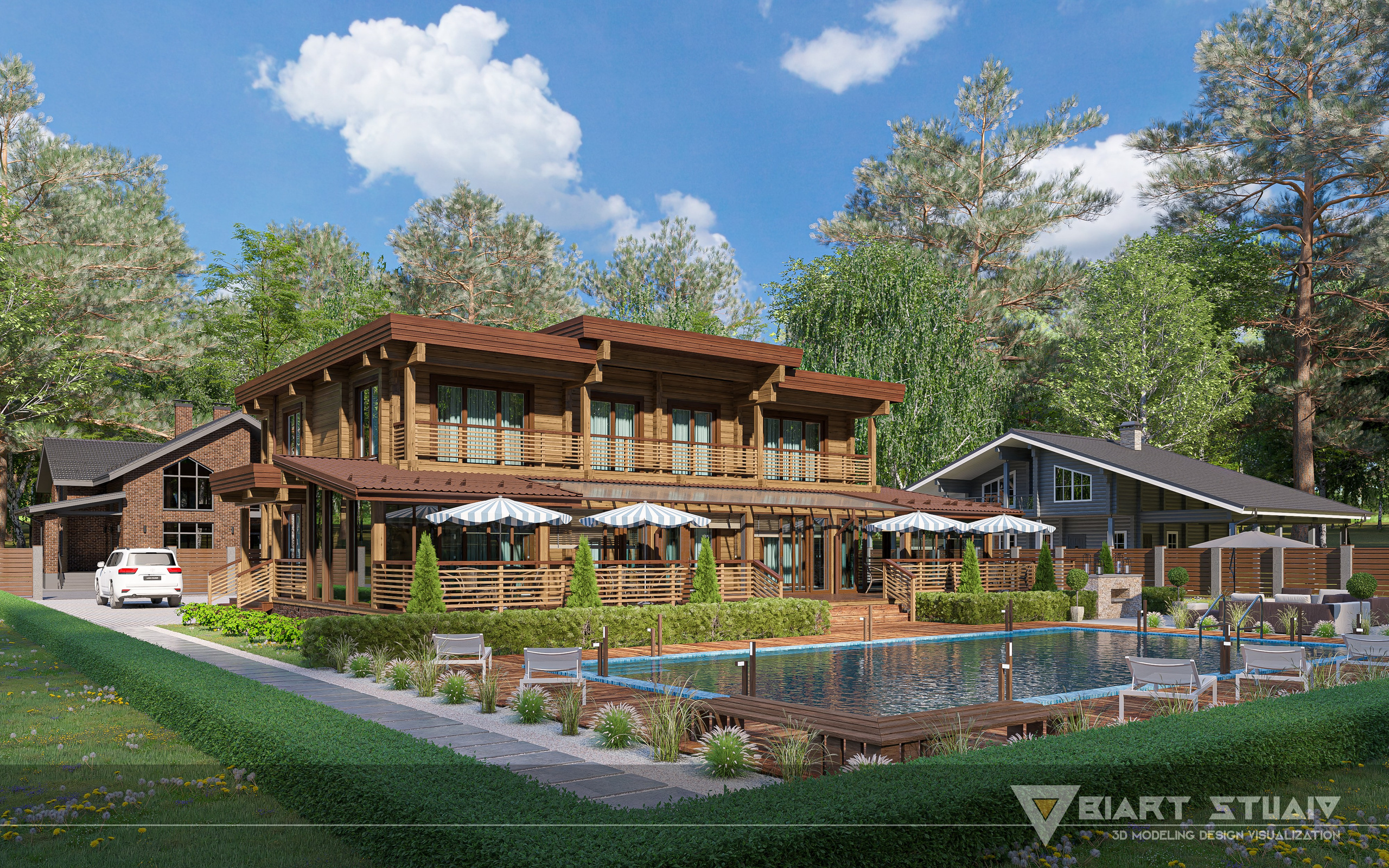 Архитектурная визуализация. Дизайн и визуализация