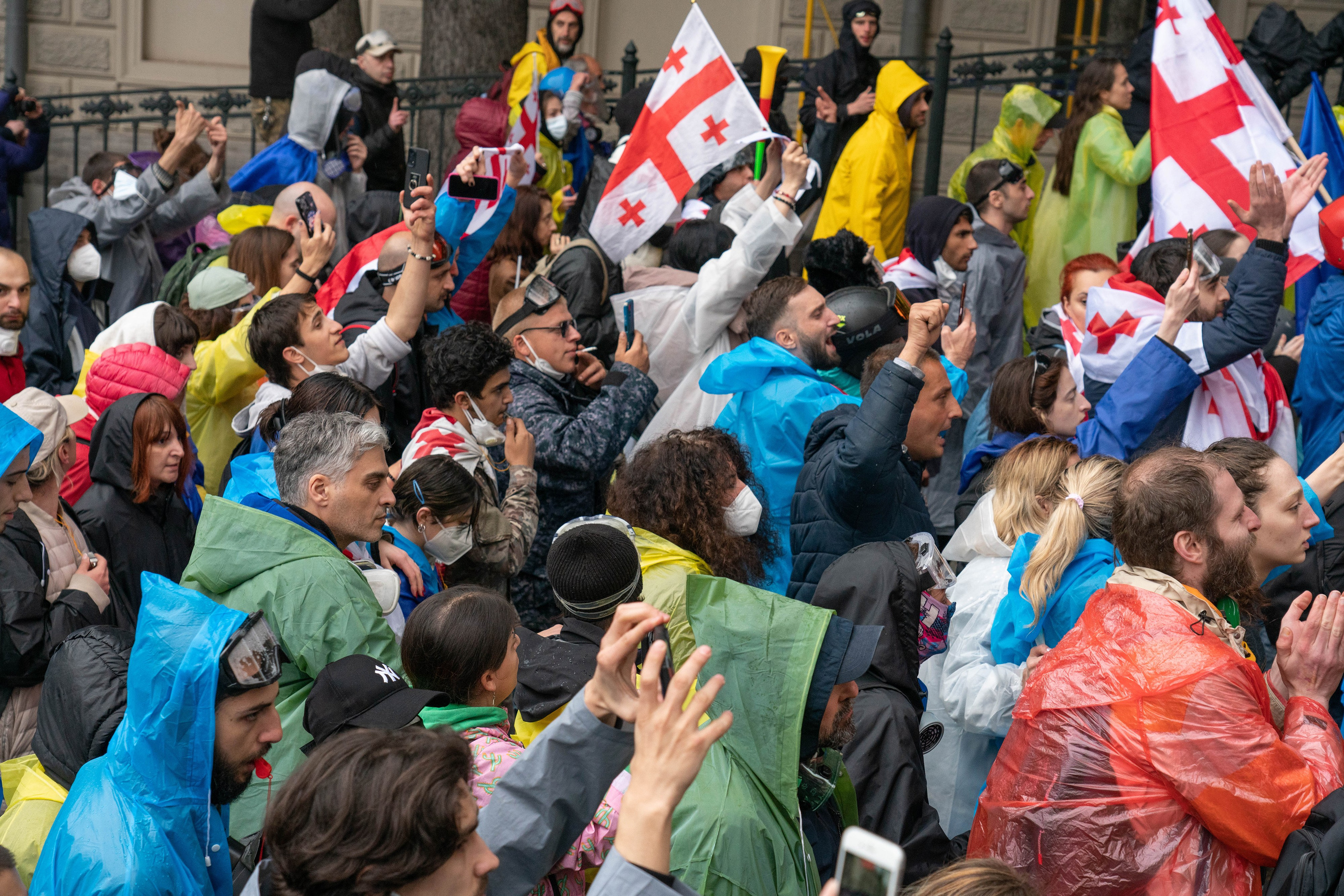 Georgia against the “foreign agents” law. Marina Sycheva